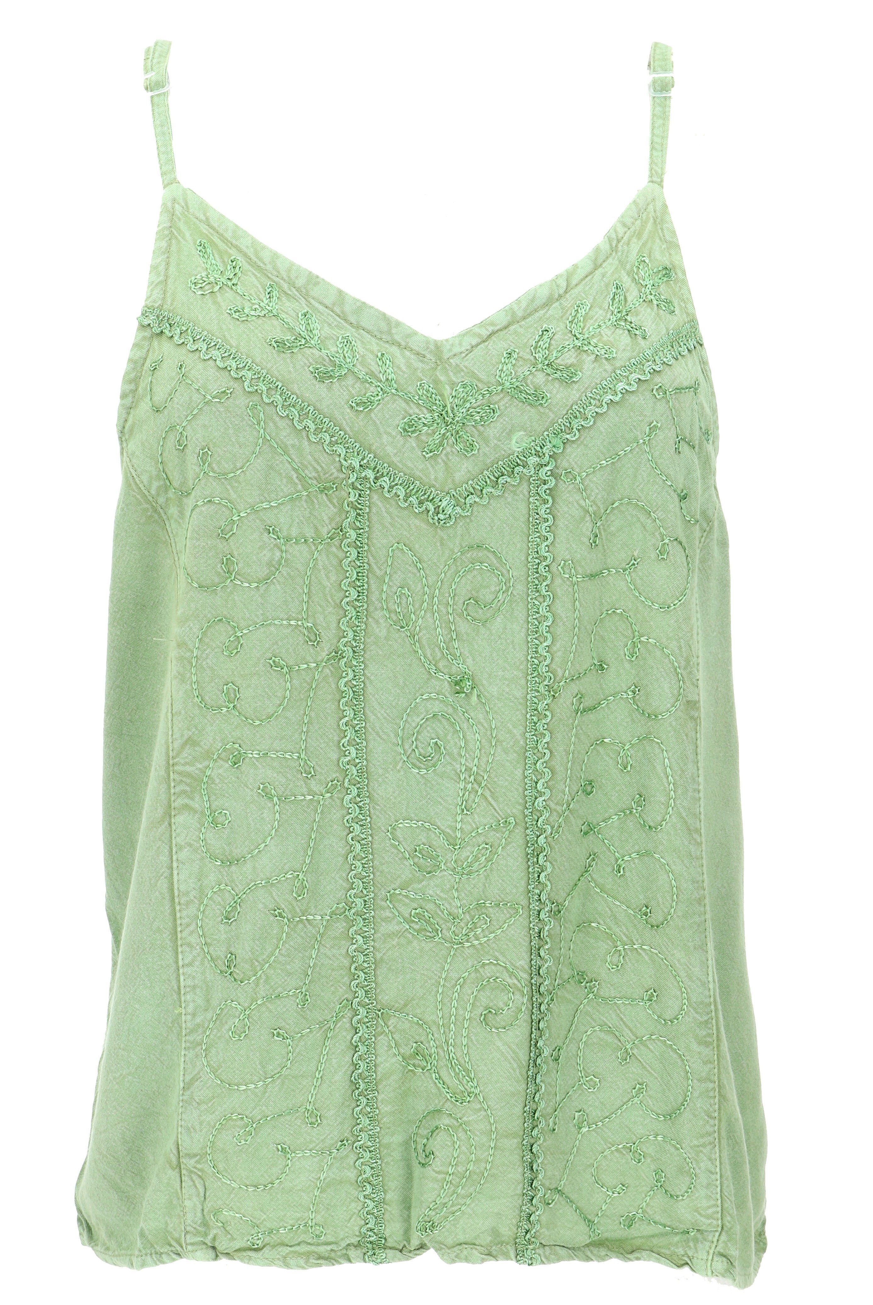 Guru-Shop T-Shirt Besticktes Top Boho chic, günstig online kaufen