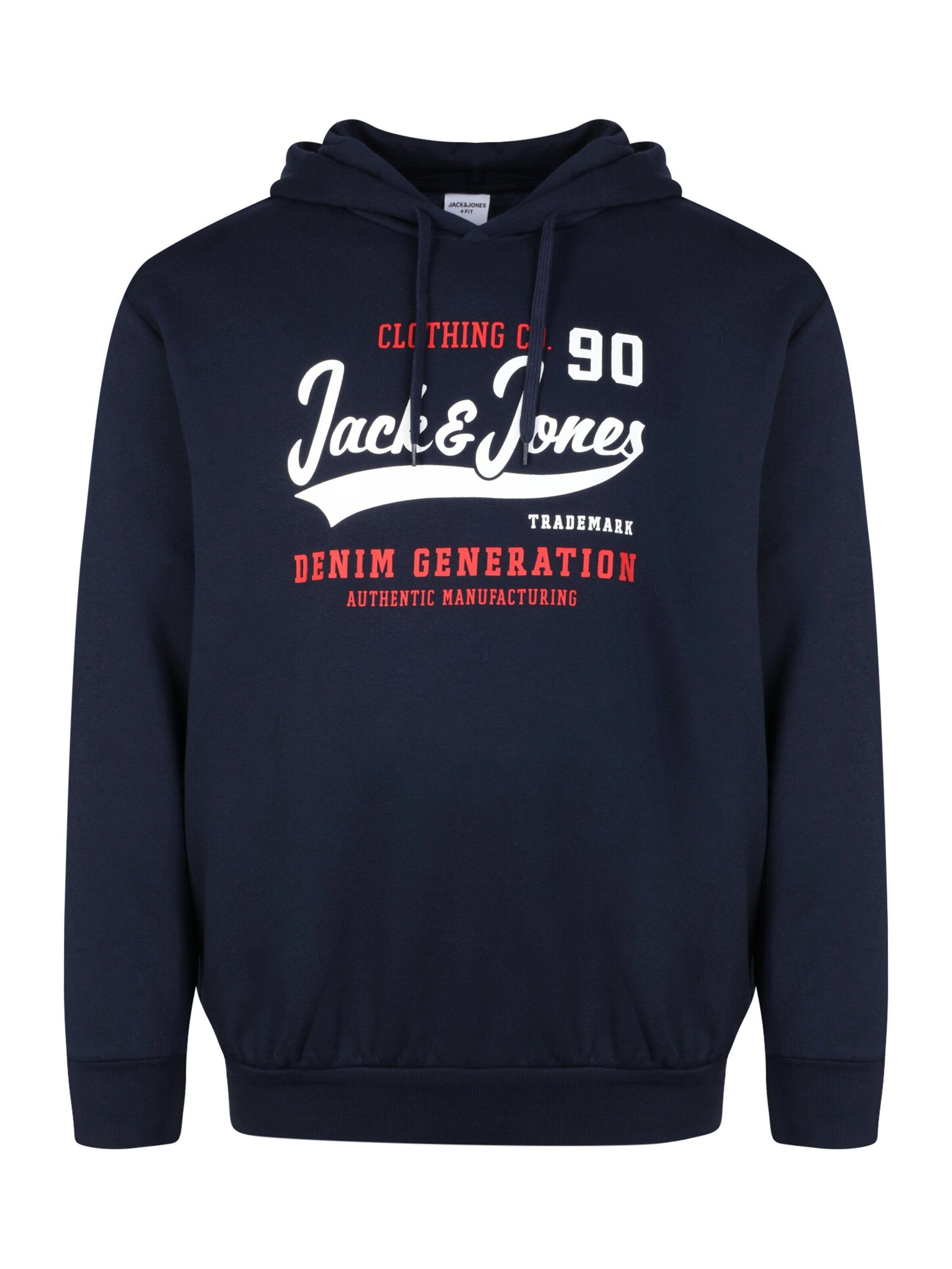 Jack & Jones Plus navy (1-tlg) blazer Sweatshirt