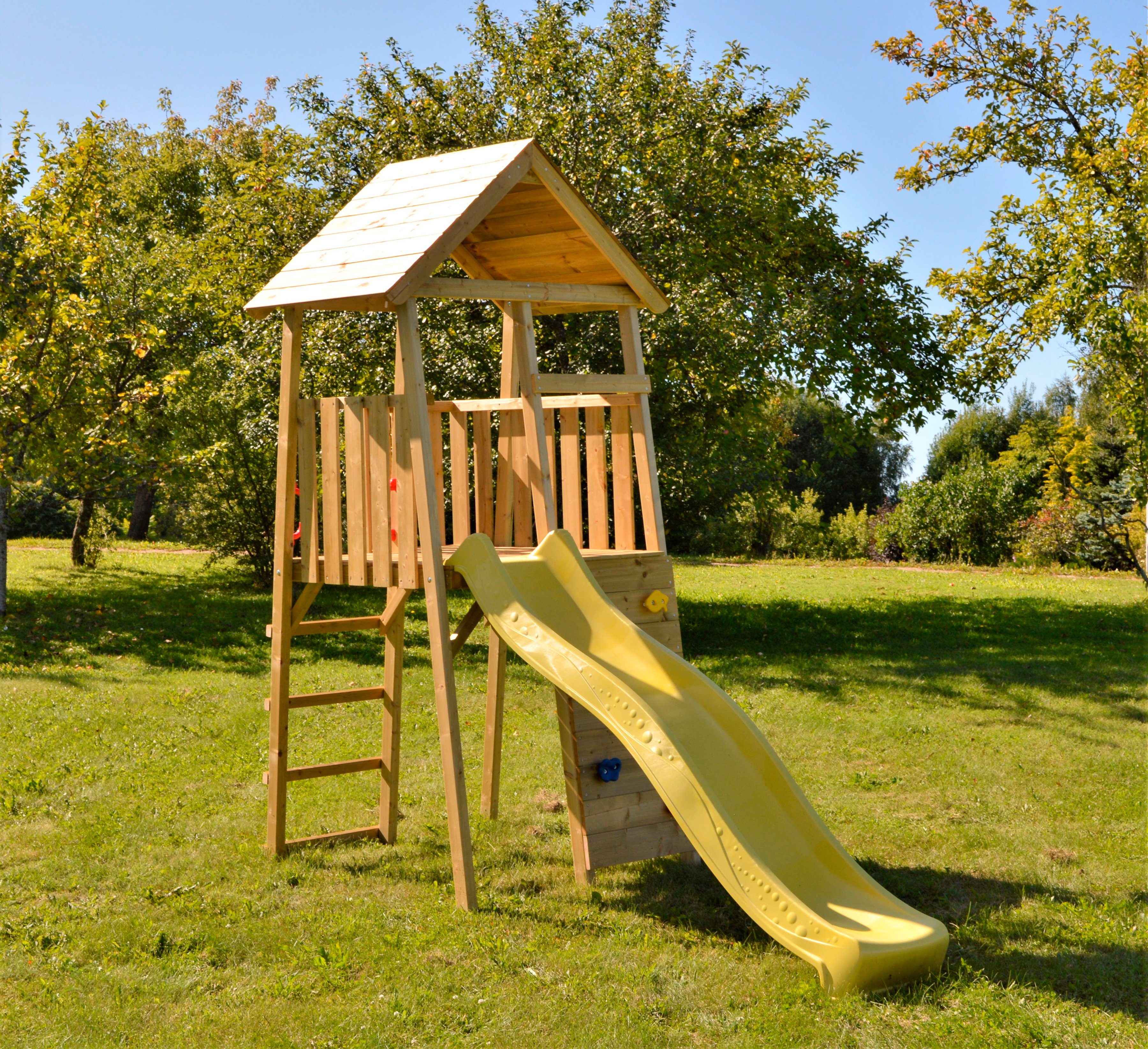 Wendi Toys Spielturm Wendi Toys Falke, BxTxH: 110x300x270 cm