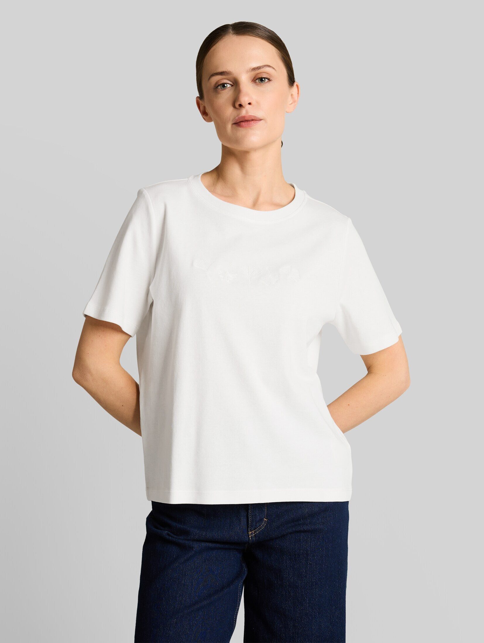 TOM TAILOR T-Shirt T-Shirt (im Einserpack) T-Shirt aus Baumwolle