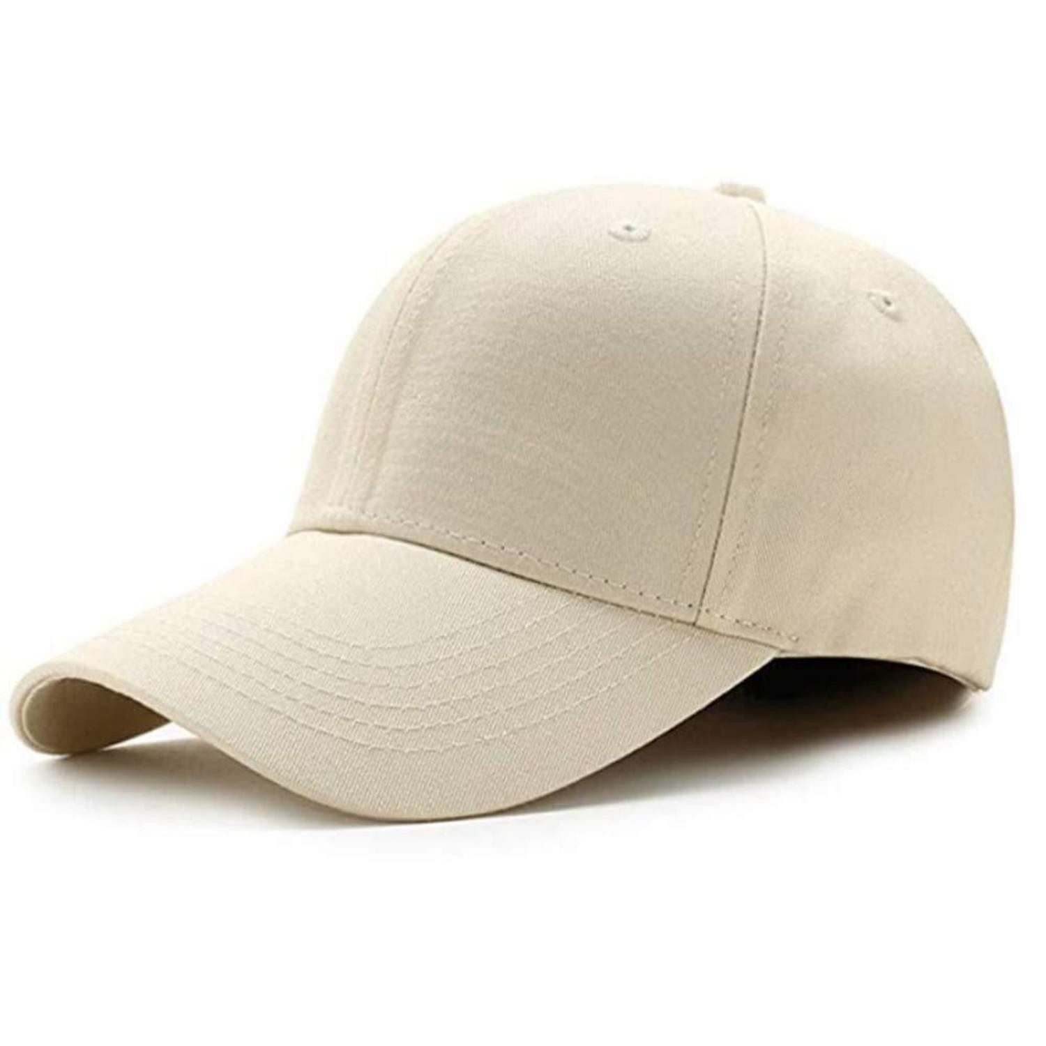 LuxusKollektion Snapback Cap Basecap Snapback Baumwolle Kinder Junge Mädchen Outdoor 47-54 cm Beige