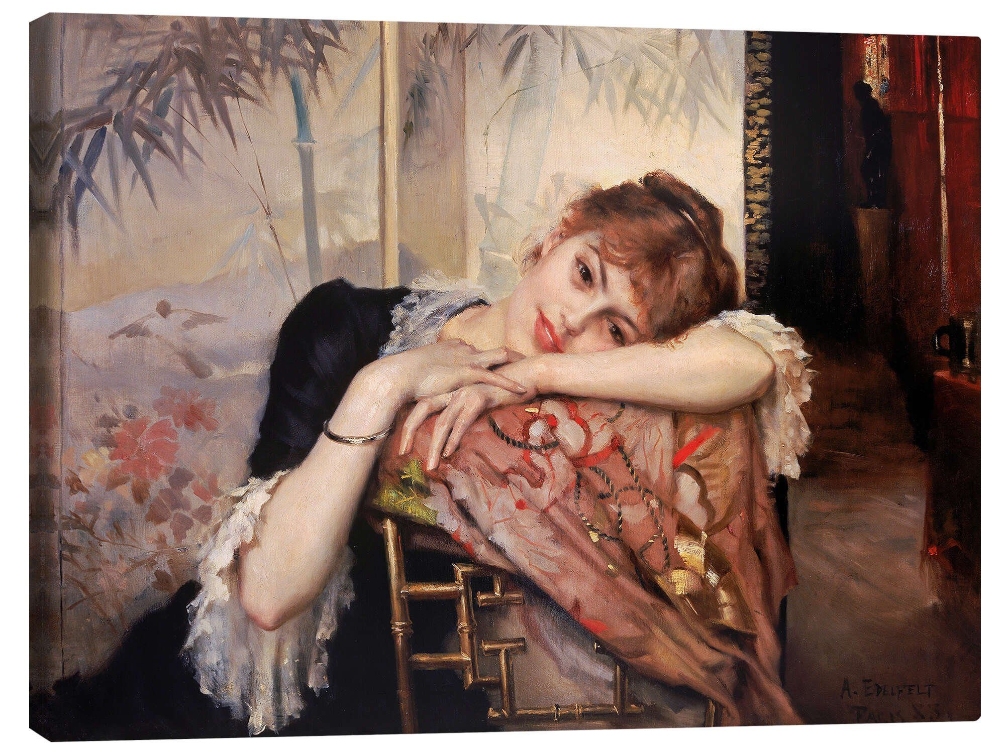 Leinwandbild Albert Edelfelt
