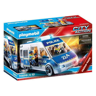 Playmobil® Spielwelt PLAYMOBIL® 70899 - City Action - Polizei-Mannschaftswagen mit Licht und Sound