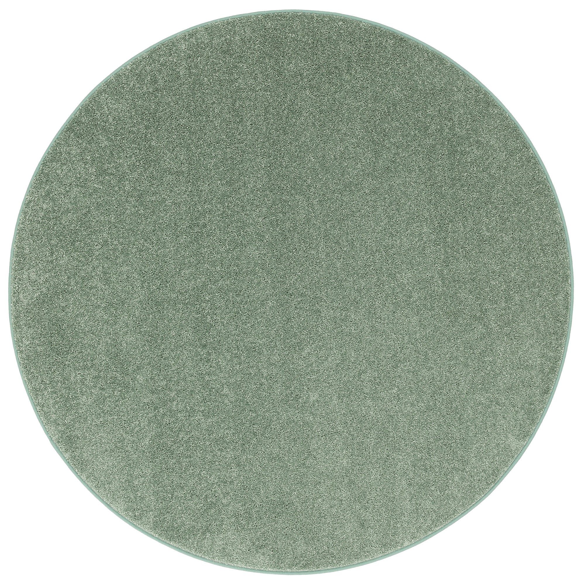 Snapstyle Veloursteppich Hochflor Velours Teppich Mona Rund, Rund, Höhe: 16 günstig online kaufen