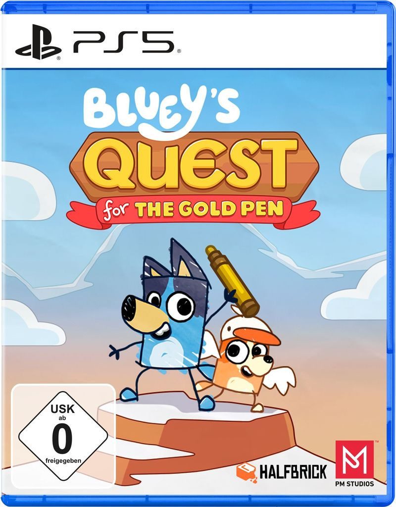 Bluey's Quests for the Gold Pen PlayStation 5