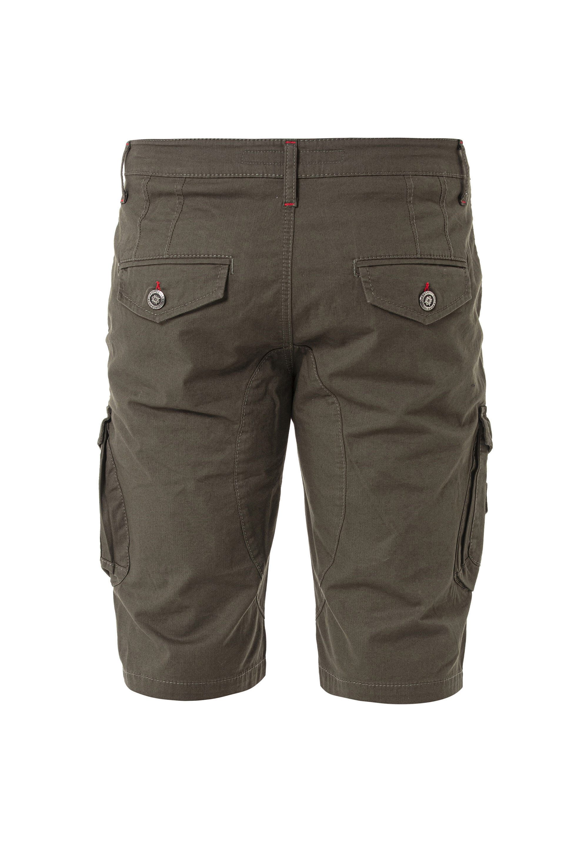 Cipo & Baxx Jeansbermudas Bermuda & Short mit praktischen Beintaschen, CK265