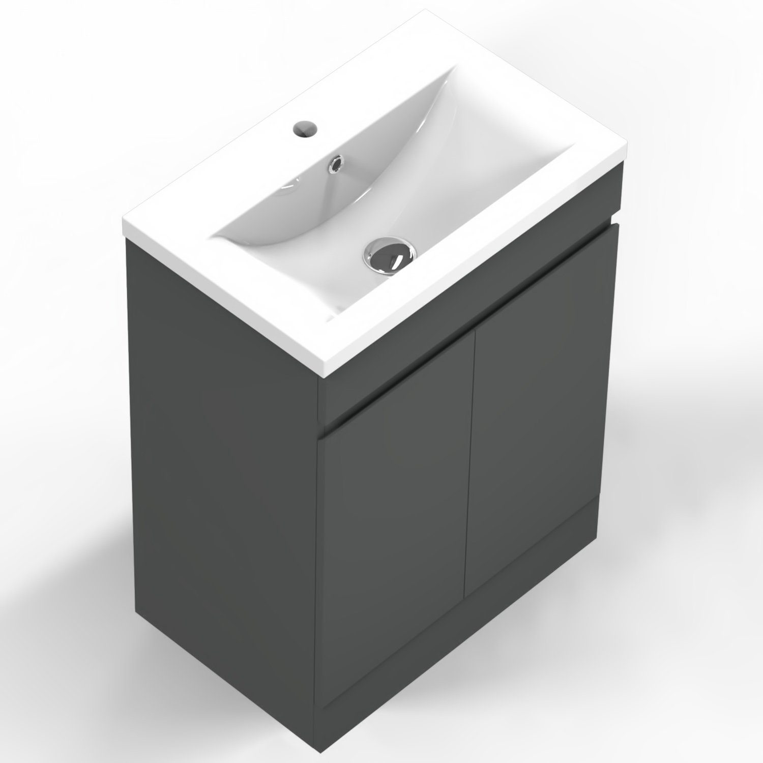 duschspa Waschtisch Badmöbel 50 cm Waschbecken günstig online kaufen