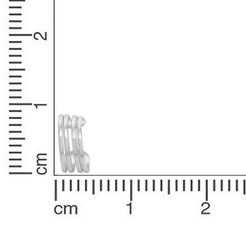 Zeeme Paar Creolen 925/- Sterling Silber rhodiniert