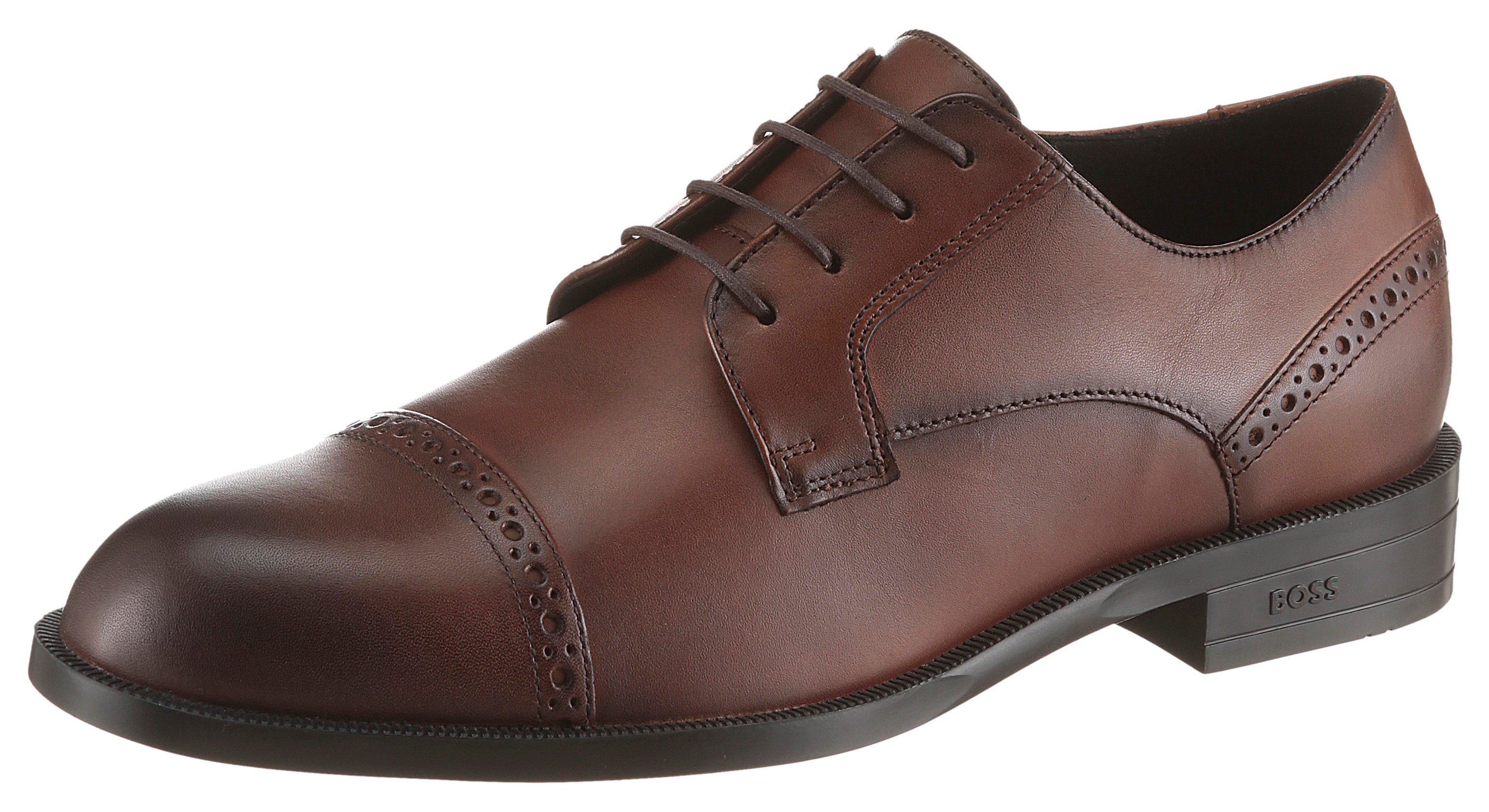 BOSS Tayil_Derb Schnürschuh Schnürschuh, Halbschuh, Festtagsschuh im Business-Look