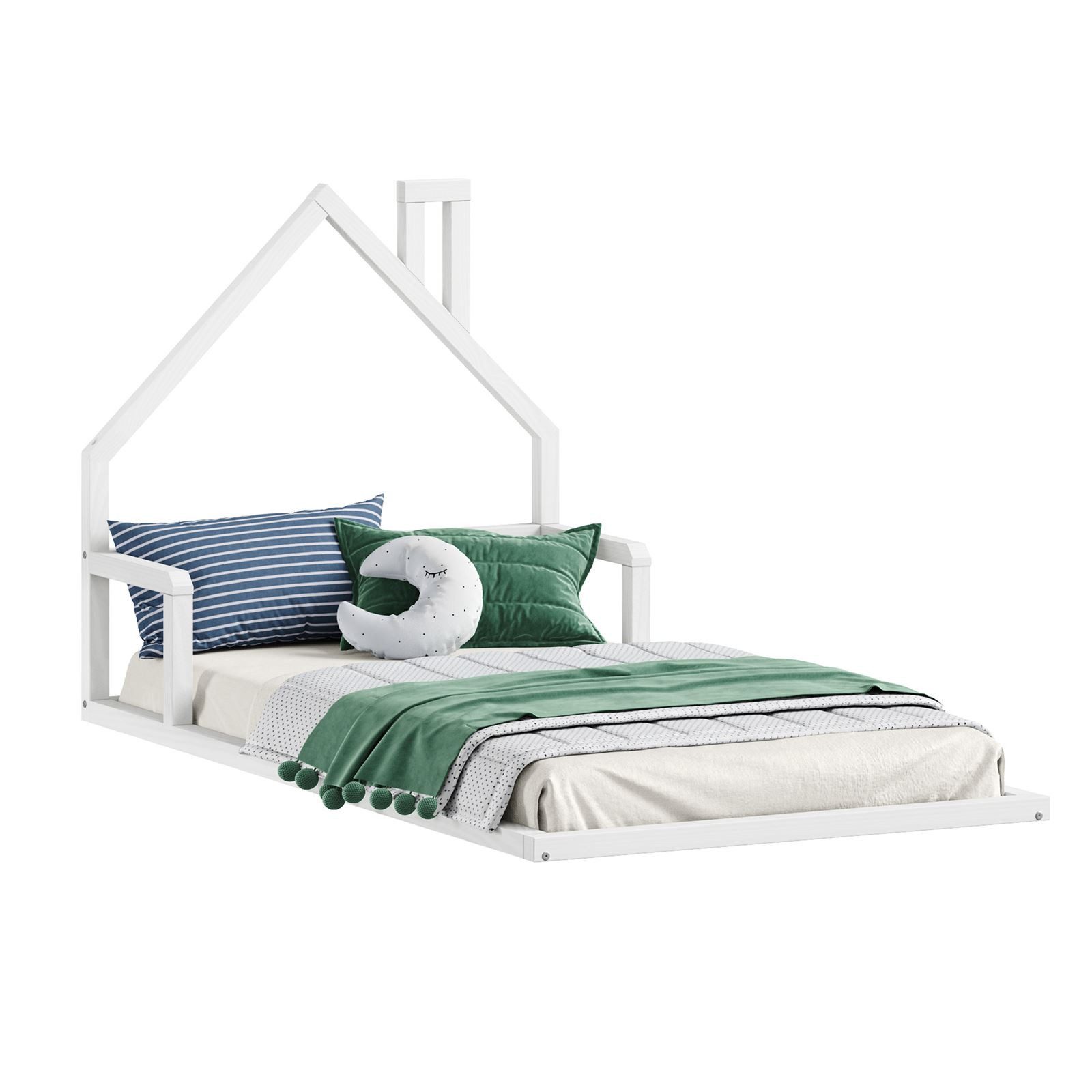 IDIMEX Kinderbett ELOA, Bodenbett Kinderbett 90x200 günstig online kaufen