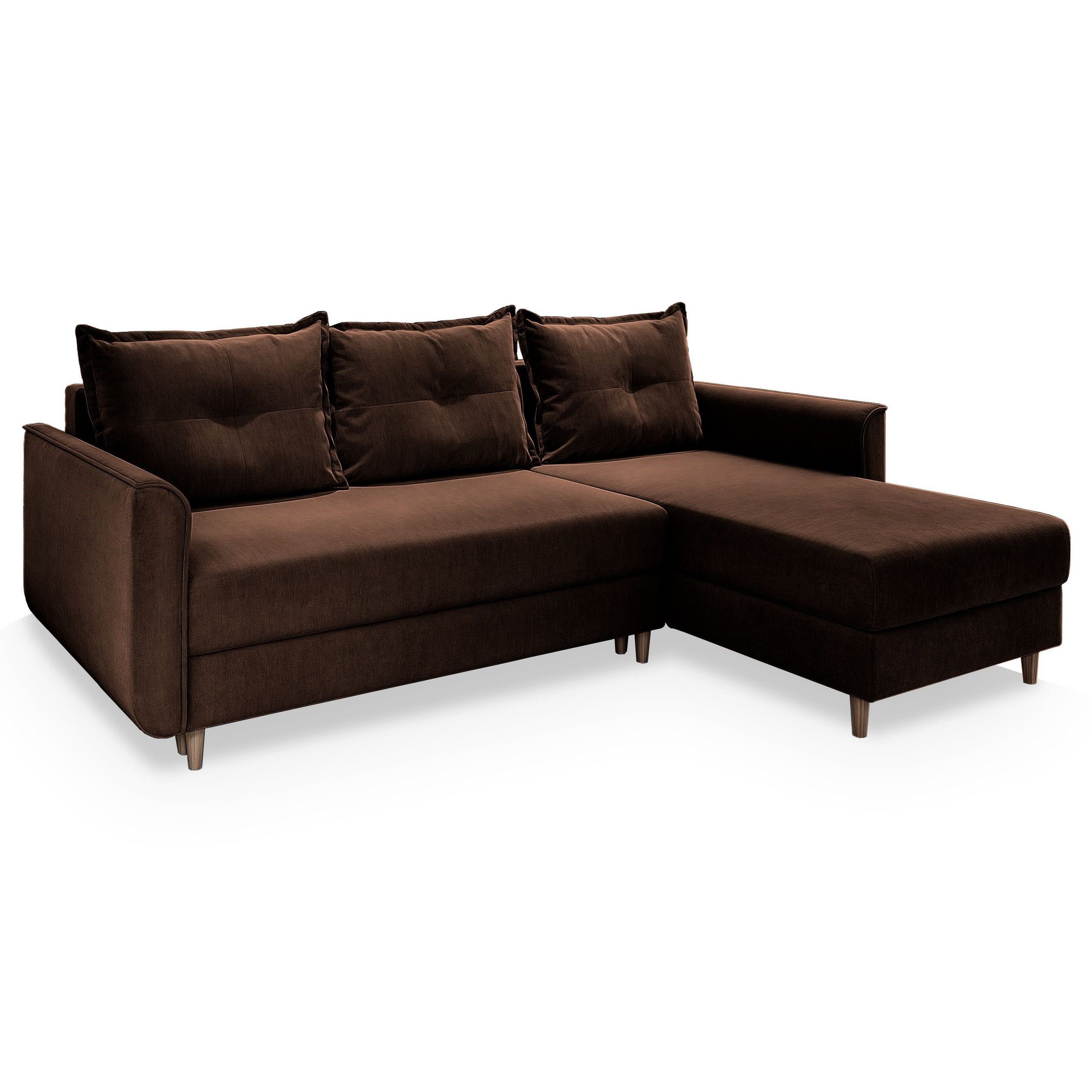 Masseno Ecksofa PISAN mit Schlaffunktion L-Form, günstig online kaufen