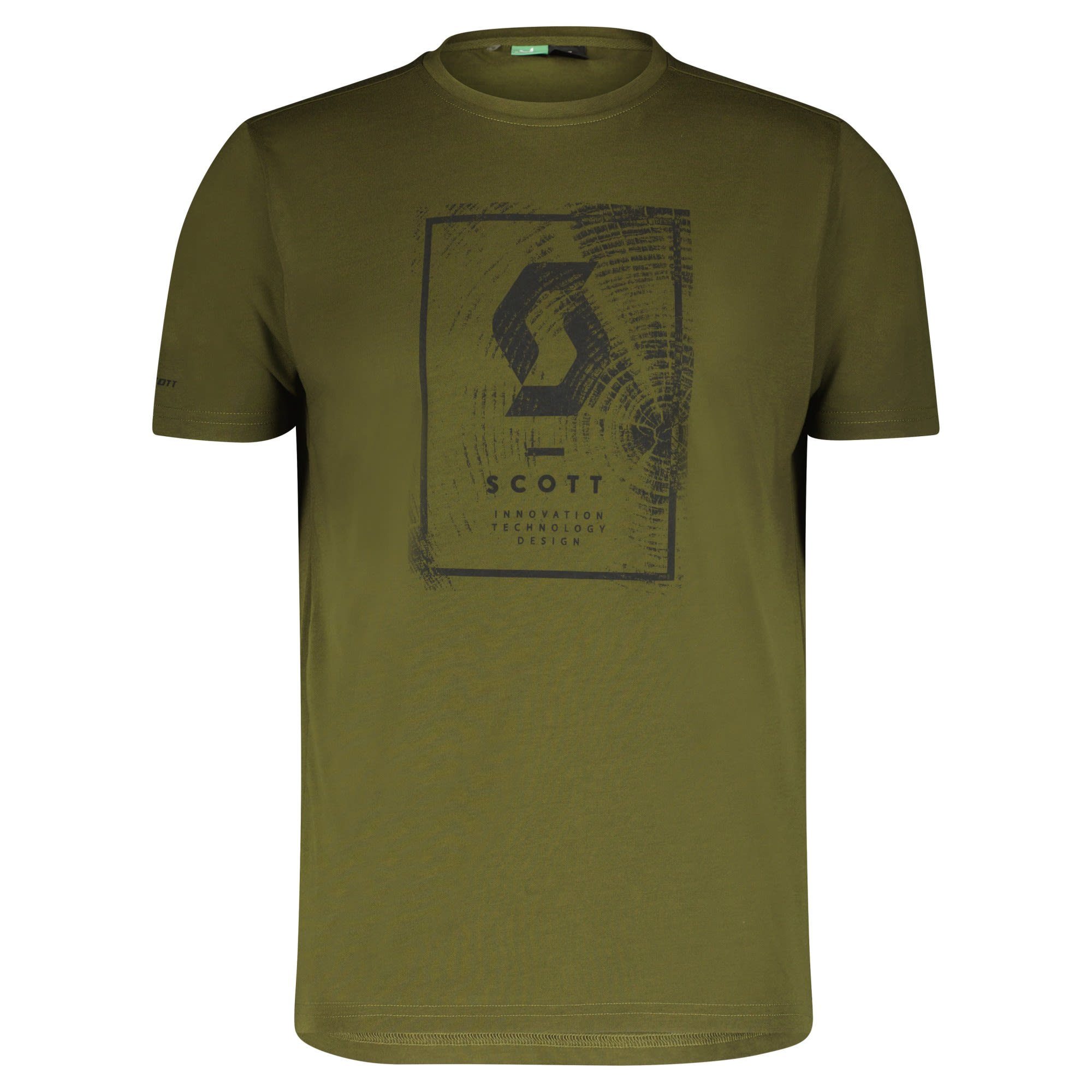 Scott T-Shirt Scott M Defined Dri S/sl Shirt Herren Fir Green