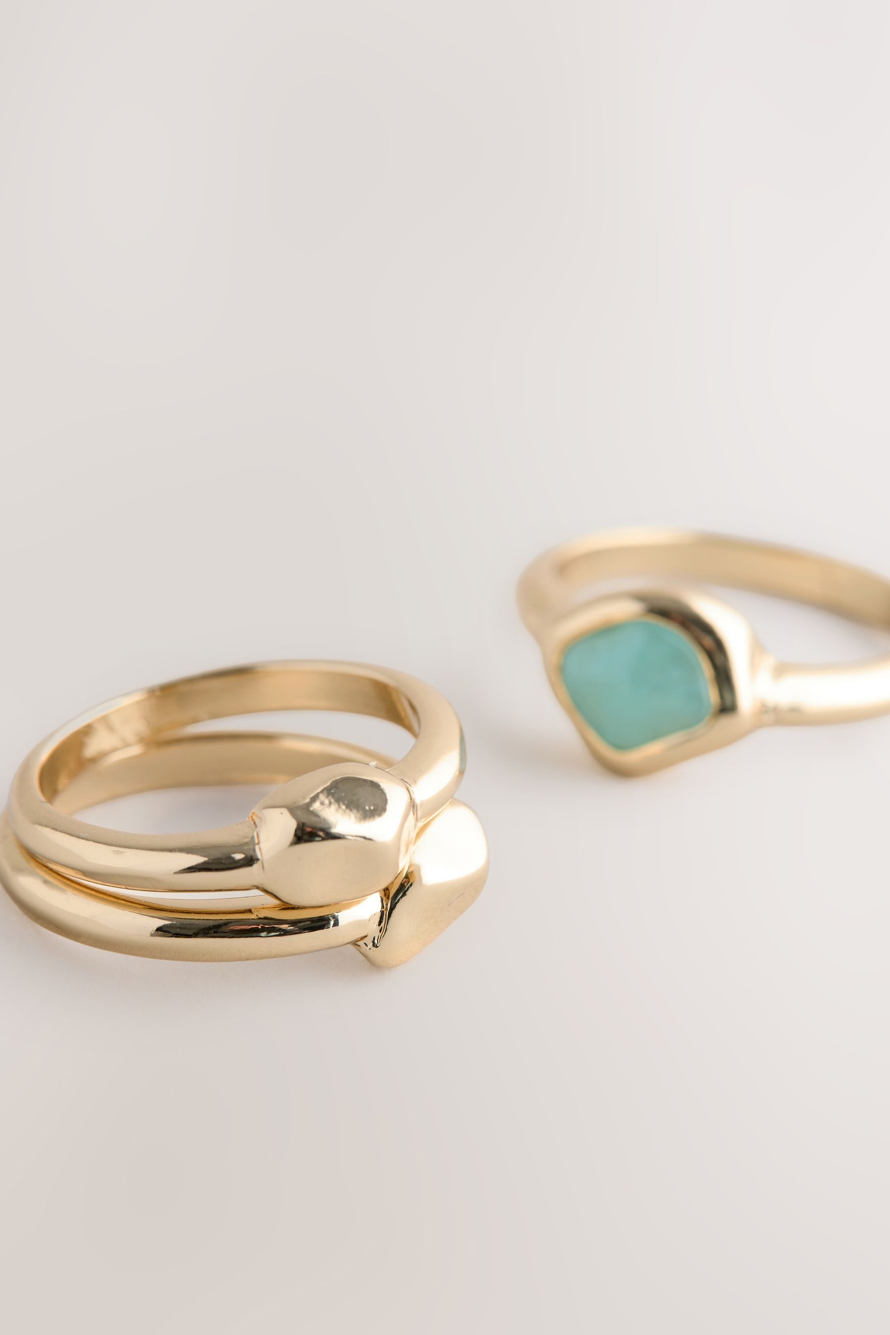 Next Fingerring Stein-Ringe, Set (1-tlg)