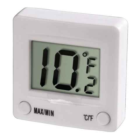 Xavax Kühlschrankthermometer Kühlschrankthermometer Gefrierschrankthermomerter digital, weiß