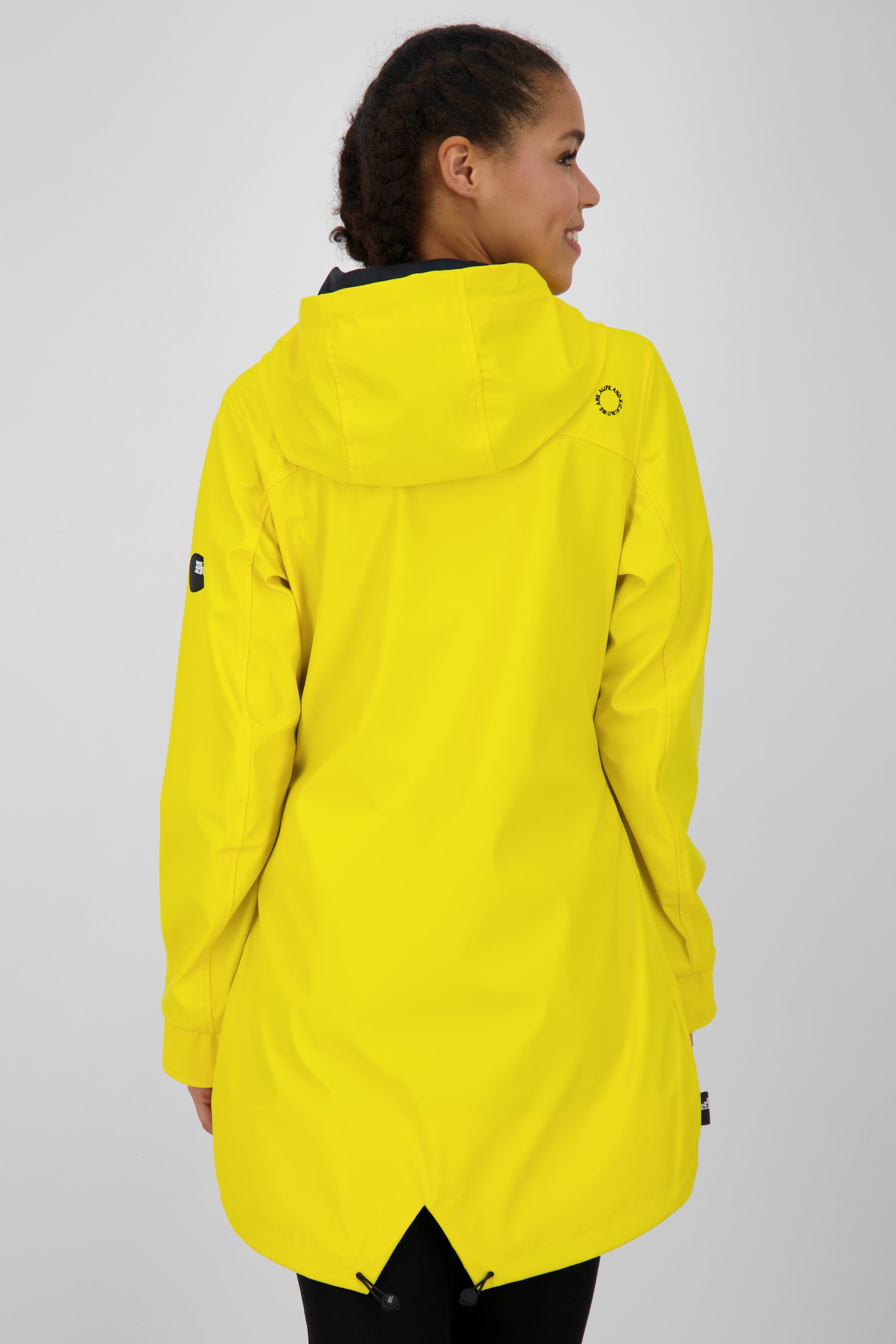 Alife & Kickin Damen AudreyAK citron Raincoat Sommerjacke leichte Jacke, Übergangsjacke