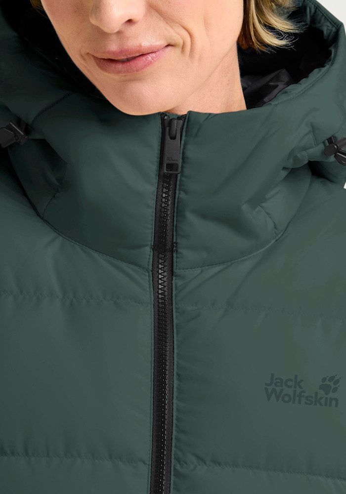 Jack Wolfskin Daunenmantel FROZEN PALACE COAT W RDS mit wärmender Daunenfüllung aus Entendaune und Federn, winddicht – Bild 5 von 5