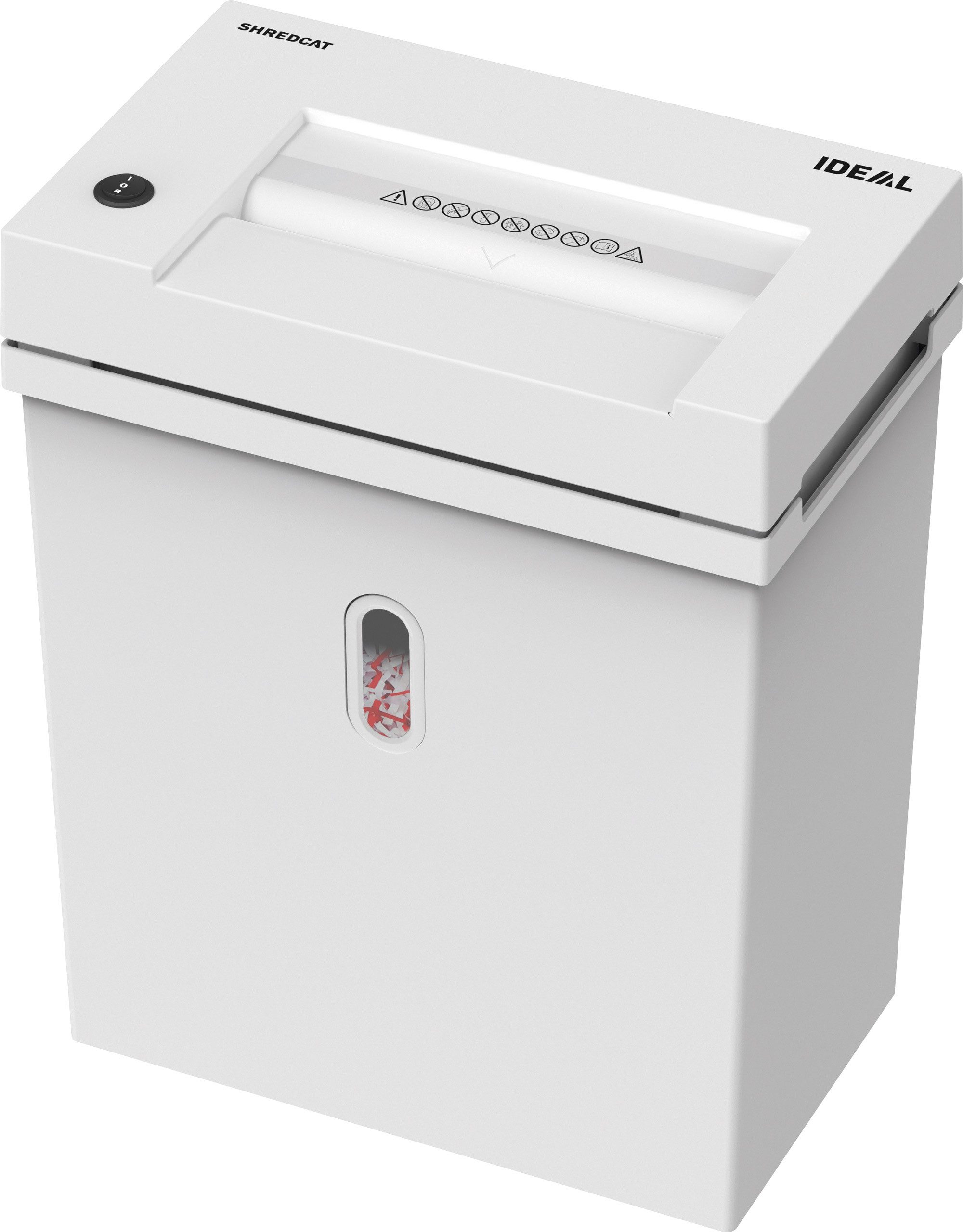 Aktenvernichter IDEAL Shredcat 8200 CC, 4 x 40 mm Partikelschnitt