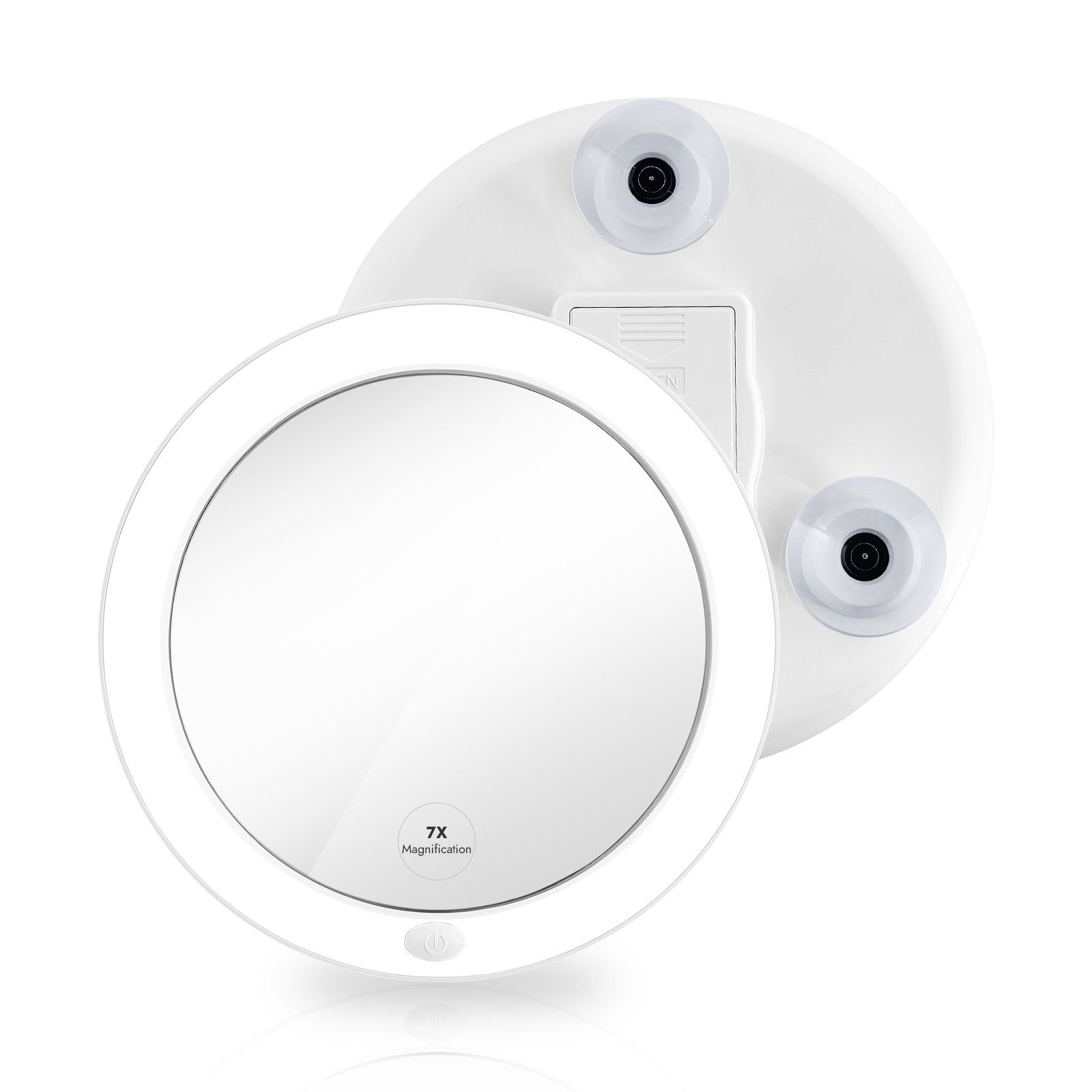 EMKE Schminkspiegel LED Kosmetikspiegel mit Saugnapf günstig online kaufen