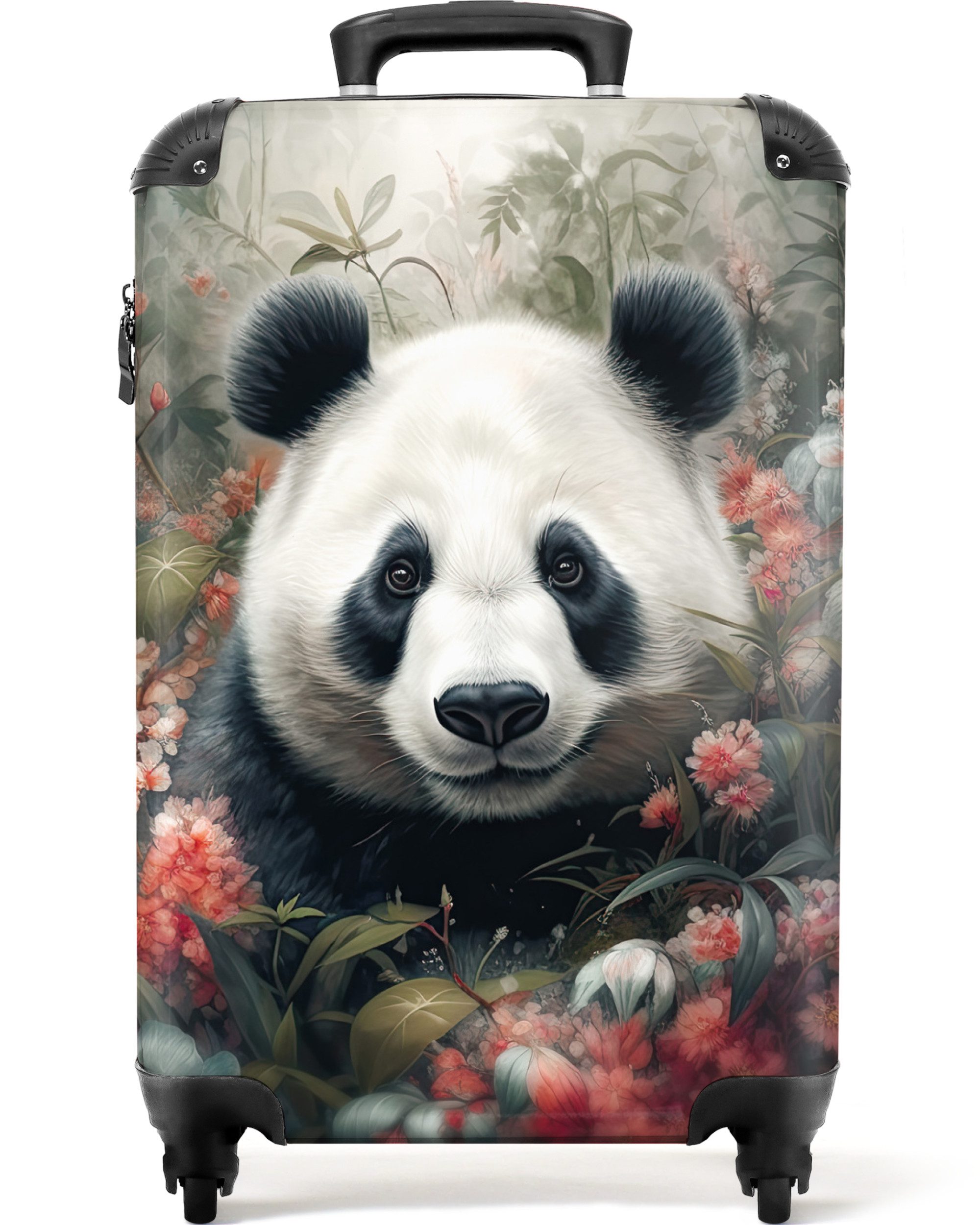 NoBoringSuitcases.com© Hartschalen-Trolley Panda - Wildtiere - günstig online kaufen