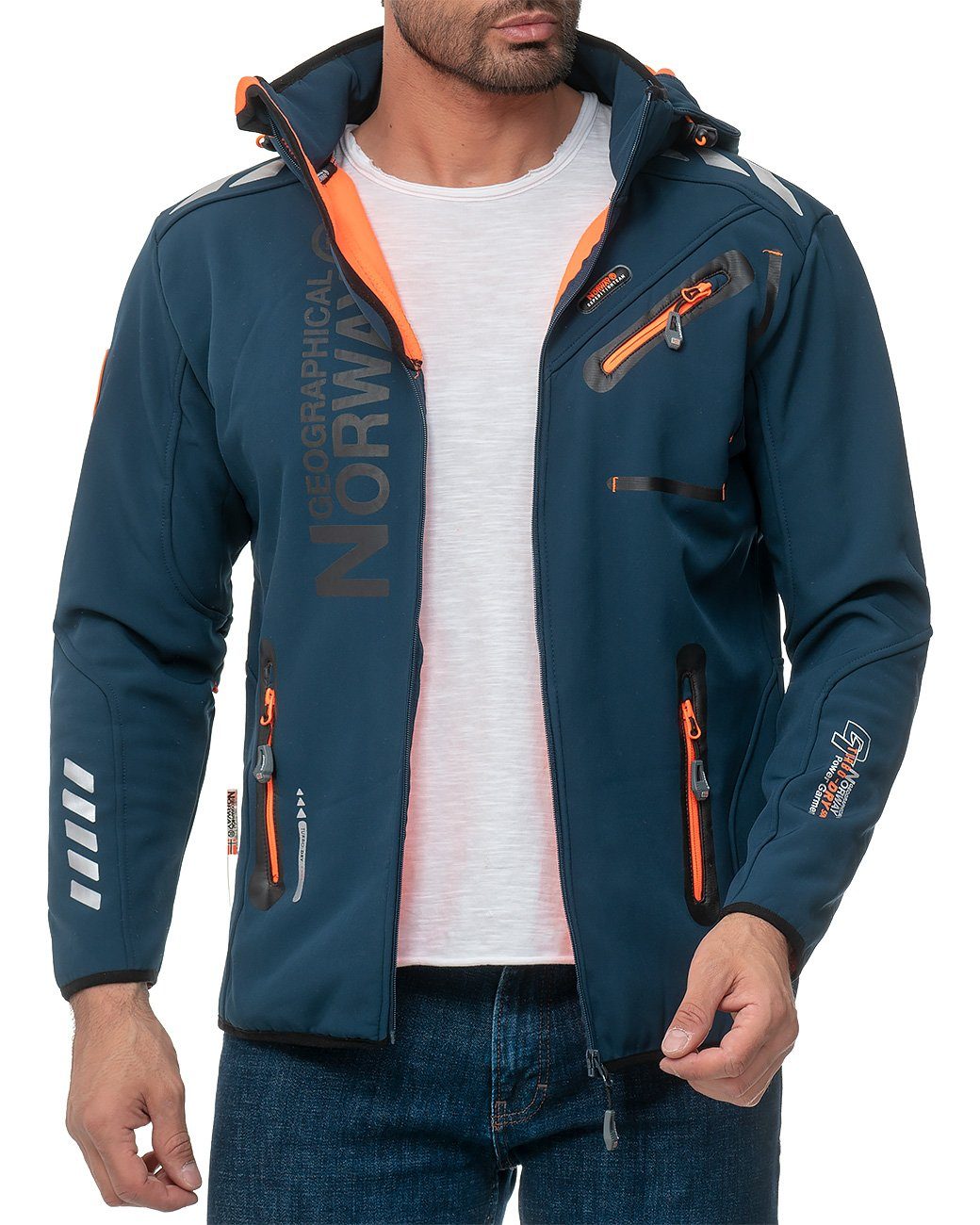 Softshelljacke Herren Outdoor Jacke baroyaute