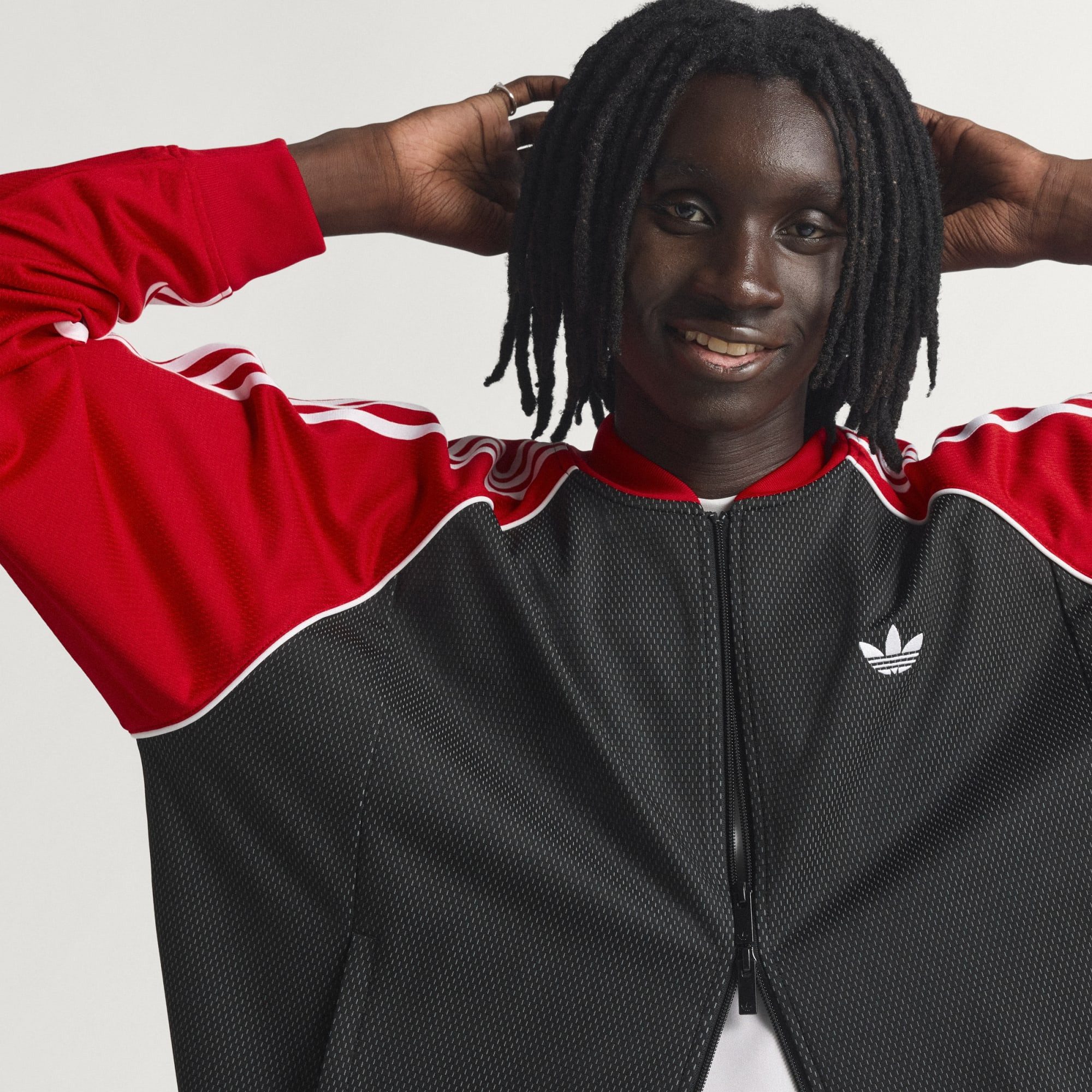 adidas Originals Trainingstop LOOSE MESH TRACKTOP (1-tlg)