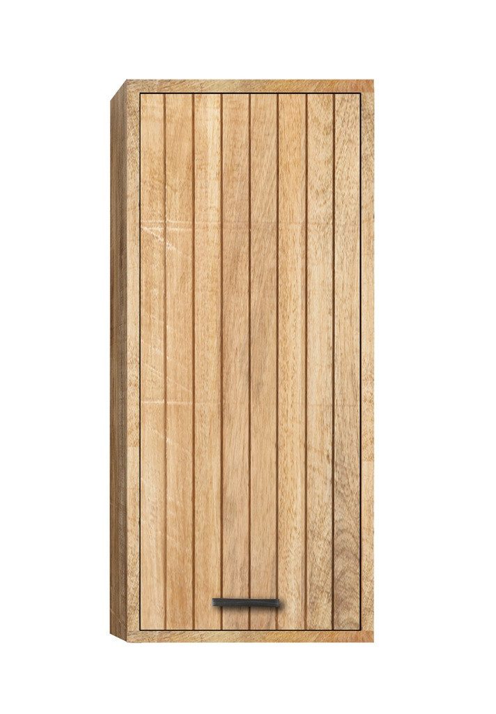Hängeschrank Badoberschrank 30x70cm 'Life' Mango massiv