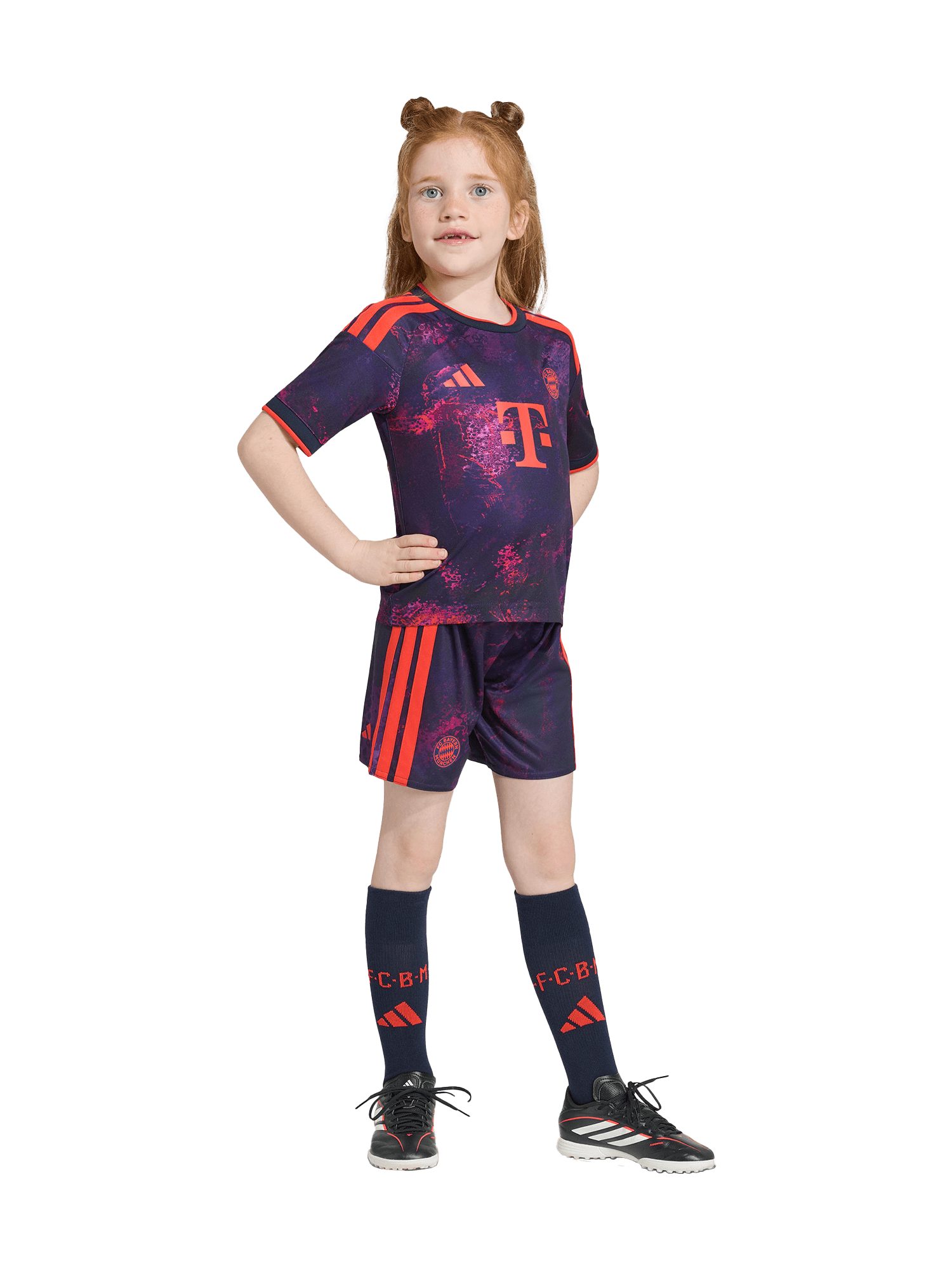 adidas Performance Fußballtrikot FC Bayern München I Mini Kit Trikot Champions League 26-27 I Kinder