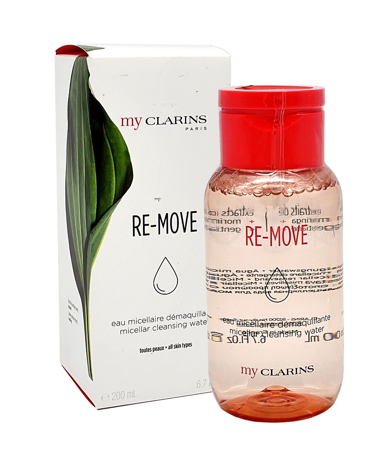 Cleansing Clarins RE-MOVE Miccelar 200ml Water Gesichtswasser Clarins