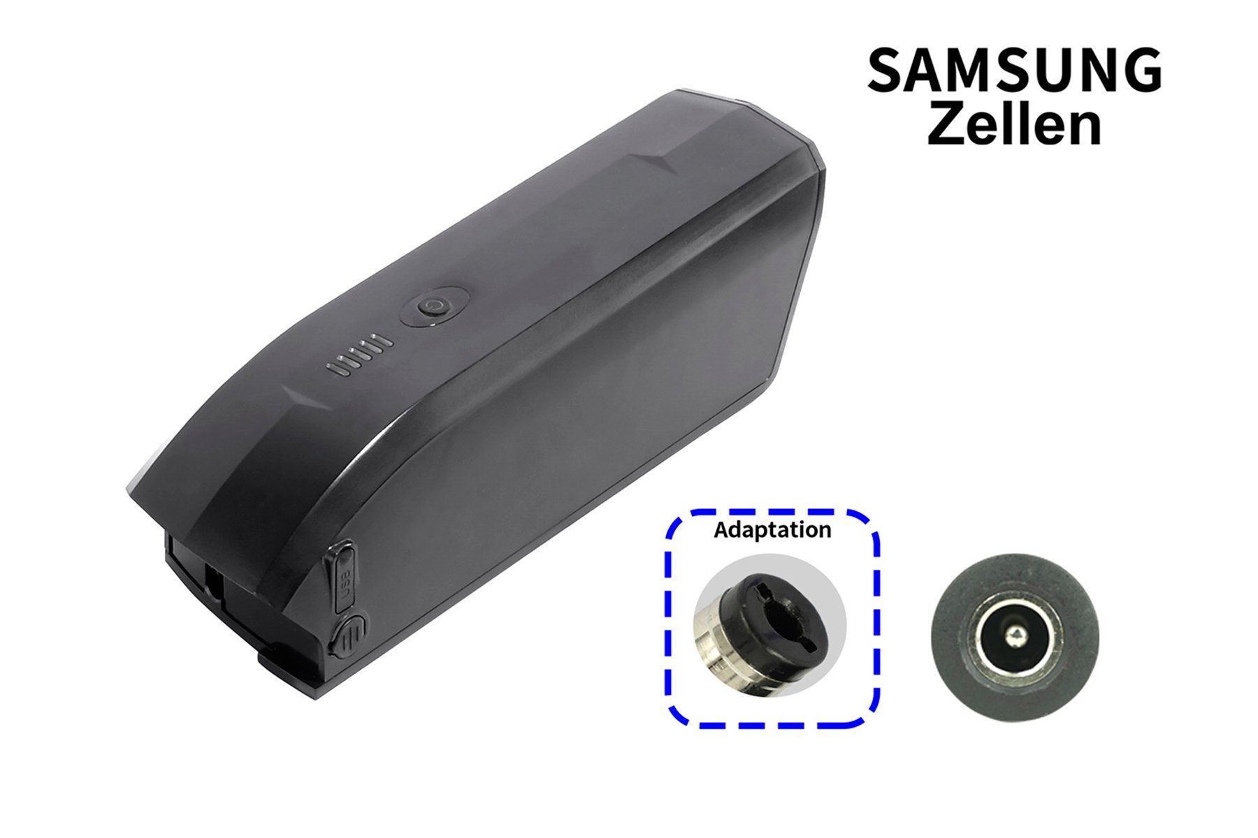 PowerSmart LEB37PS62B.916 E-Bike Akku E-Rollstühle Batterie für sunrisemedical Quickie life R Li-ion 14000 mAh (36 V)