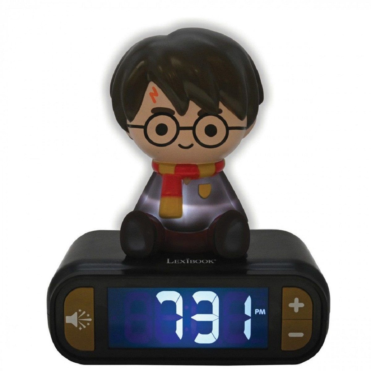 Harry Potter Wecker Wecker mit Nachtlicht und 3D-Sounds