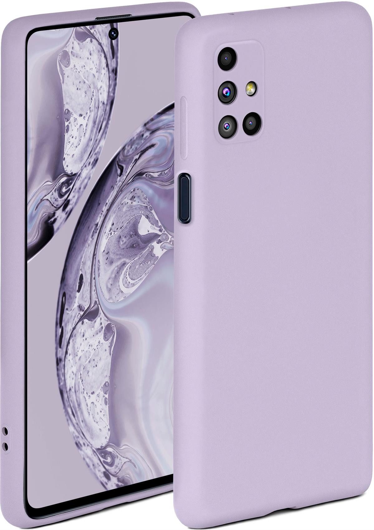 ONEFLOW Handyhülle ONEFLOW® Soft Case für Samsung Galaxy M51, Hülle aus Silikon, Back Cover mit Kameraschutz, weiche Silikonhülle