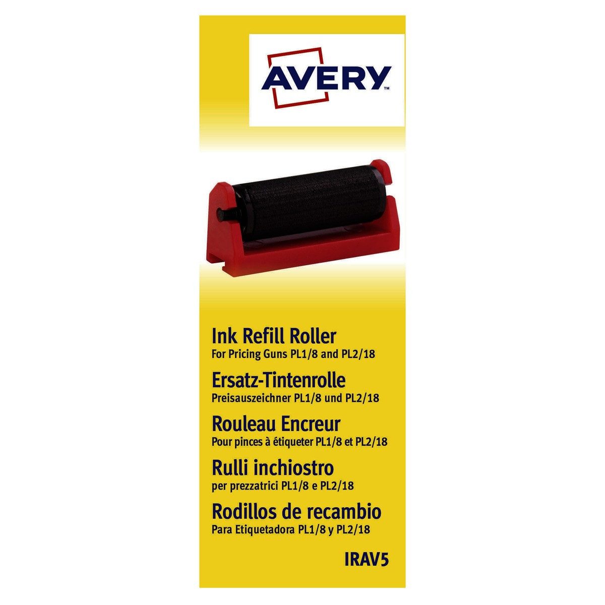 Faber-Castell Tintenroller AVERY Zweckform Ersatz Tintenrolle schwarz 5 Stück
