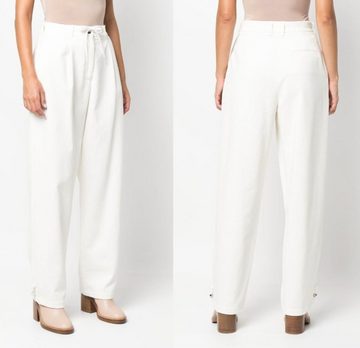 Emporio Armani Boyfriend-Hose EMPORIO ARMANI Organic Bio Sustainable Corduroy Hose Trousers Lounge P