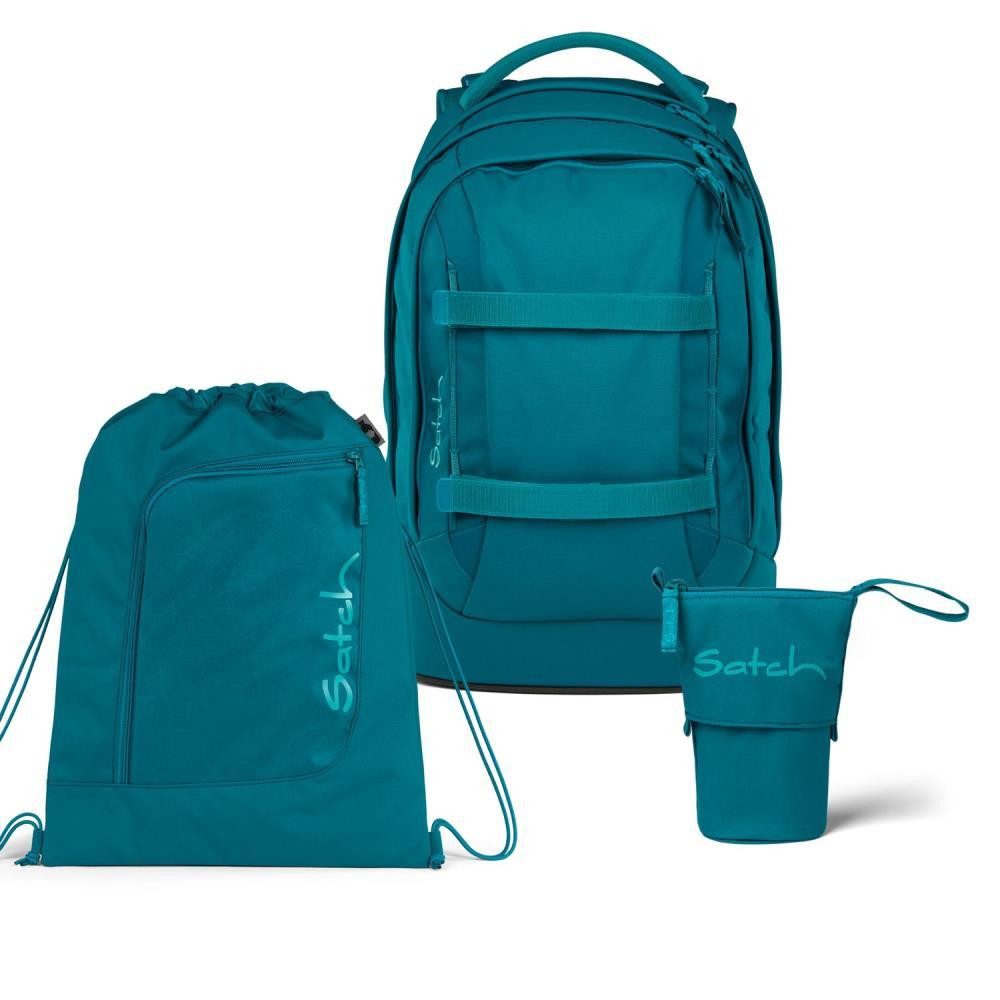 Satch Schulrucksack Pack (3tlg., inkl. Pencil Slider und Sportbeutel)