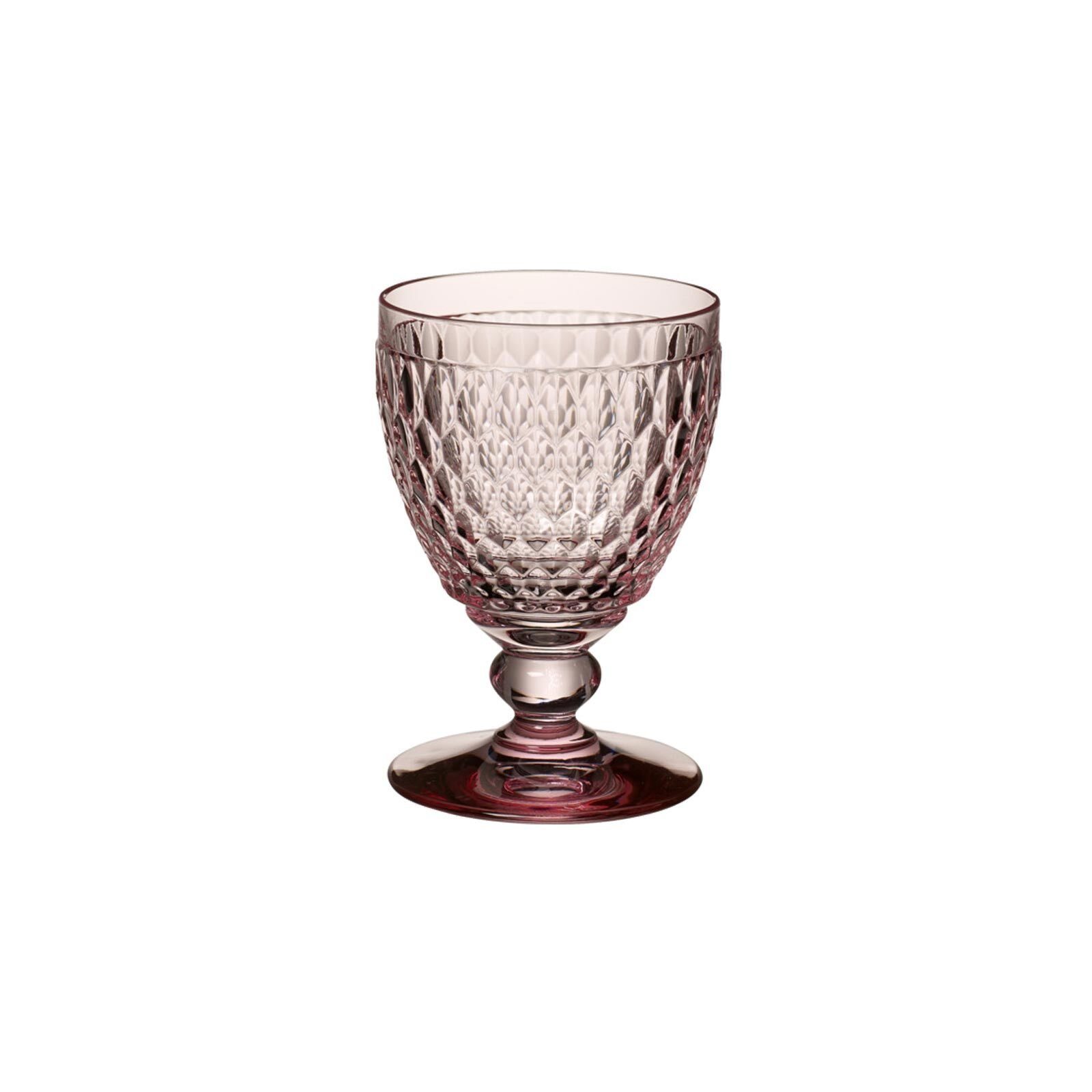 Villeroy & Boch Glas Boston Coloured Wasserglas 400 ml, Glas Rosa | Gläser