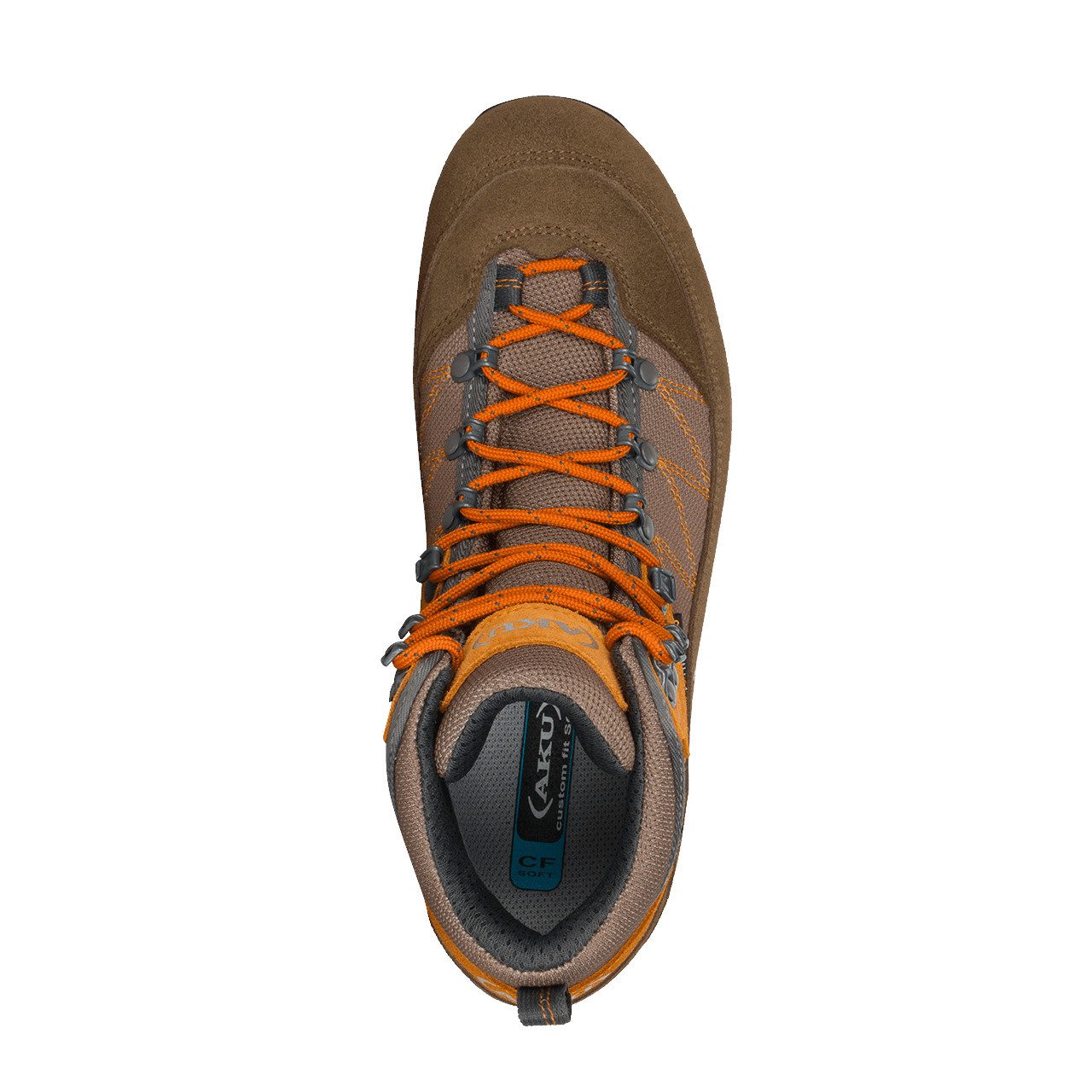 AKU Trekker Lite III GTX (Tagestouren, wasserdicht) braun/orange Damen Wanderschuh