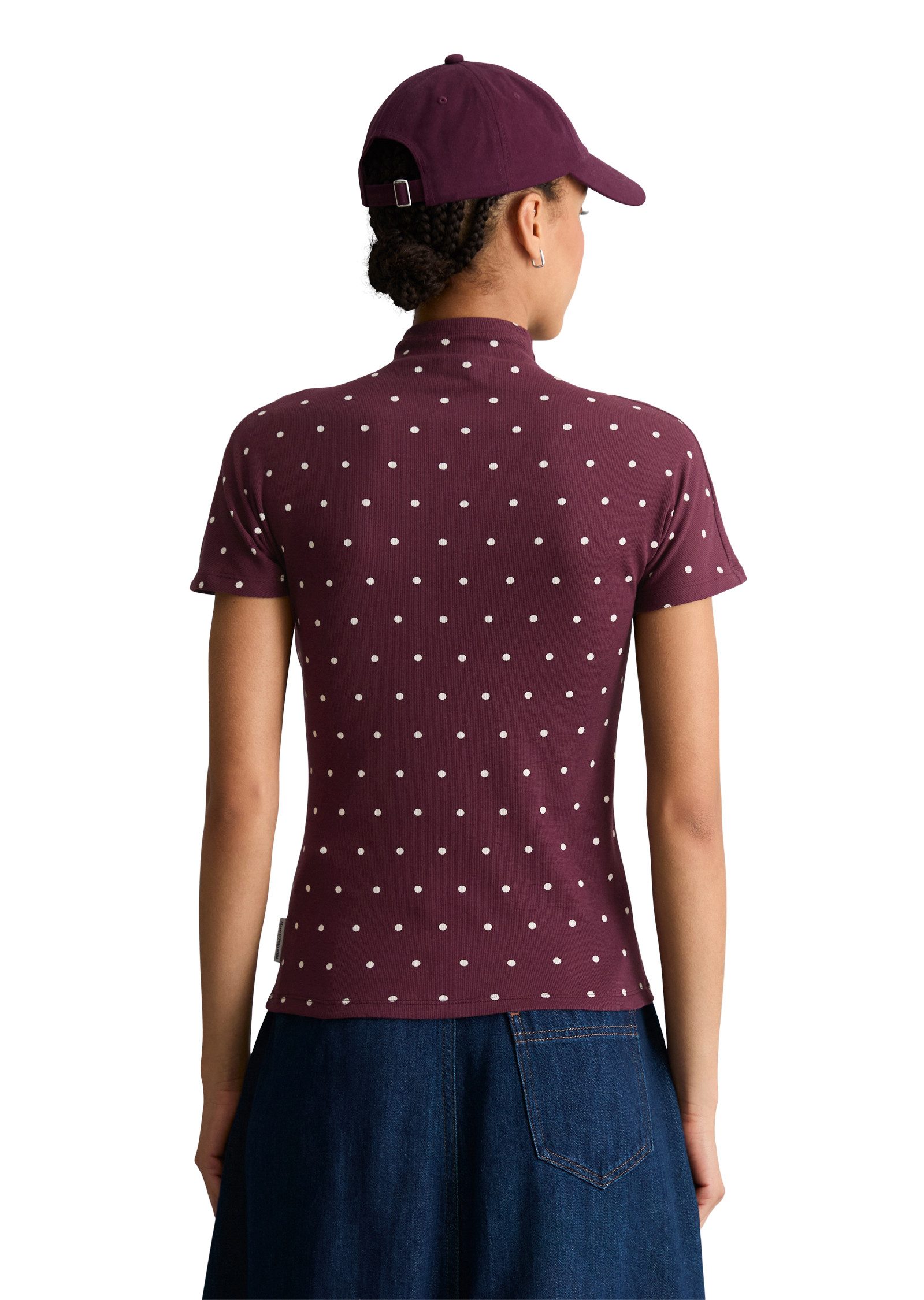 Marc O'Polo DENIM T-Shirt aus Stretch-Jersey – Bild 3 von 5