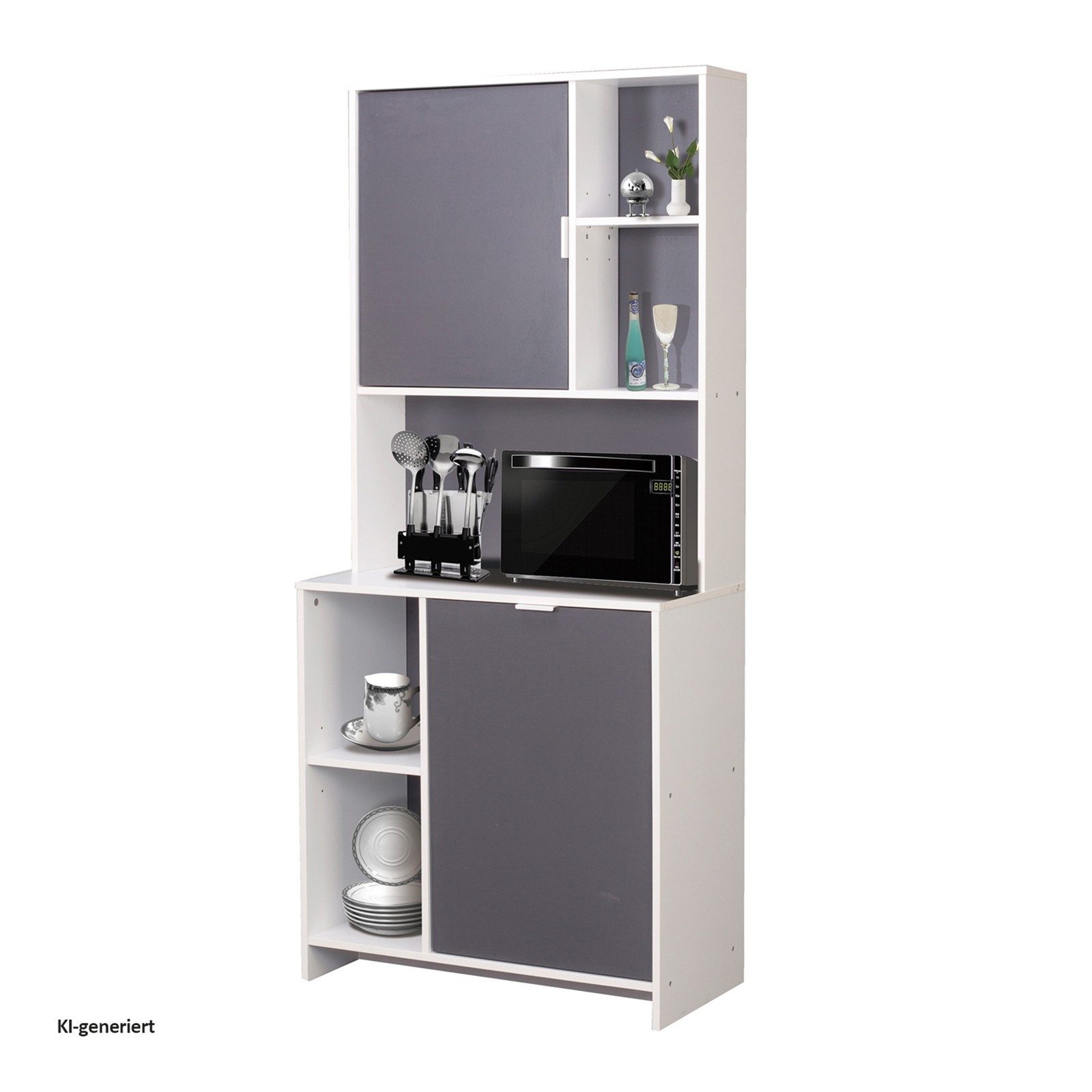 HTI-Living Küchenbuffet Küchenbuffet Malin (Stück, 1-St., 1 Küchenbuffet) Küchenschrank Mehrzweckschrank Mikrowellenschrank
