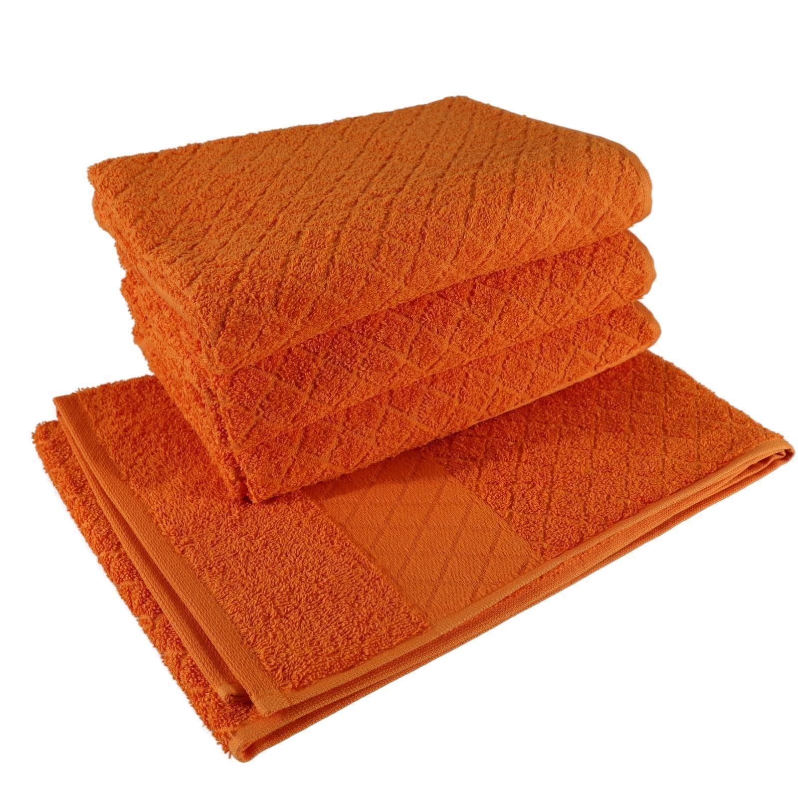 Plentyfy Handtücher Handtuch Set 100% 100% Handtuch - - Badetuch Duschhandtuch (8-St), Baumwolle, Frottee Baumwolle Set 8teilig aus