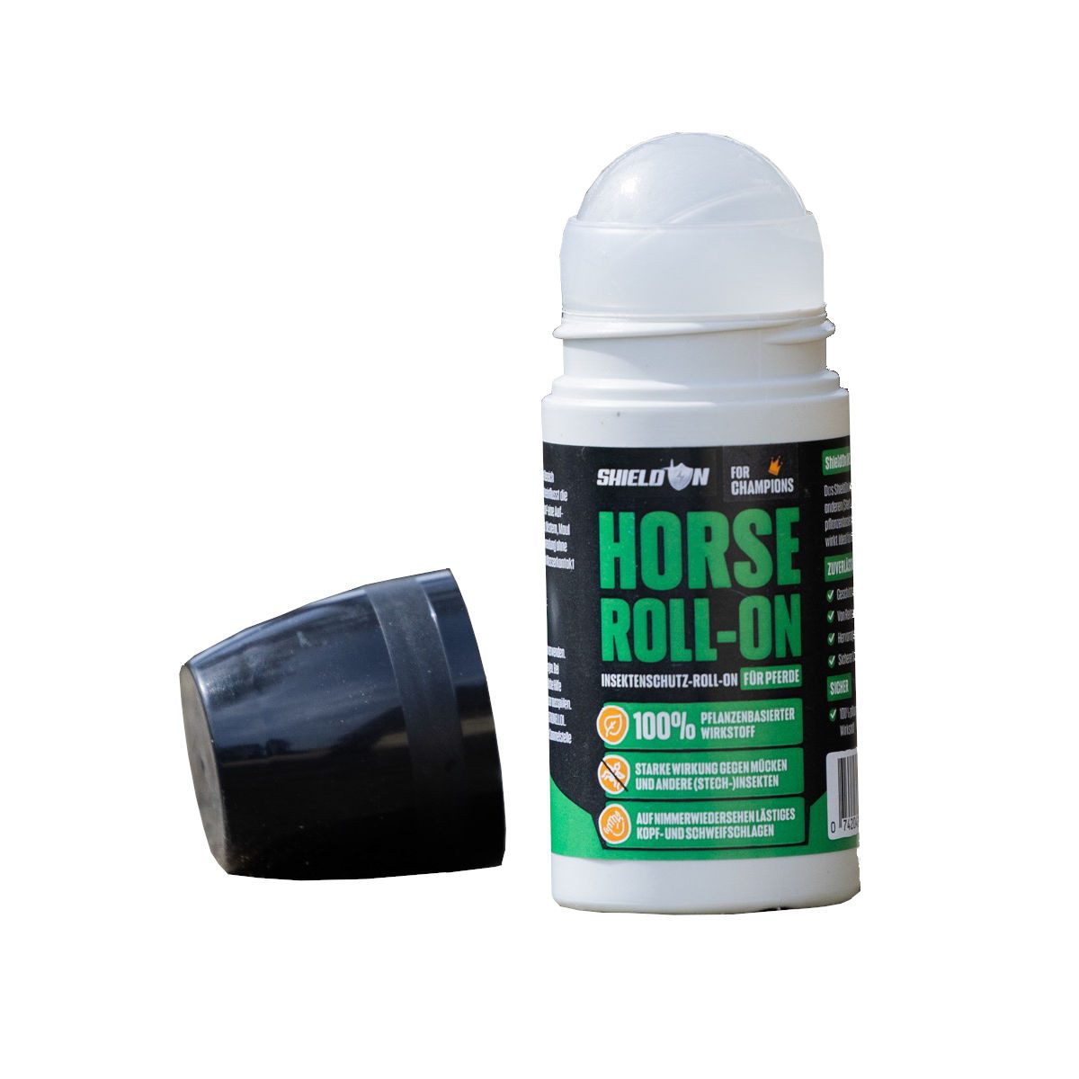 Shield On Insektenspray Insektenschutz RollOn für Pferde, 100ml, für sensible Bereiche