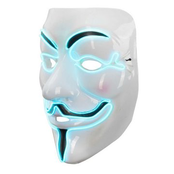 Goods+Gadgets Kostüm LED Anonymous V wie for Vendetta, Halloween Party Kostüm Verkleidung