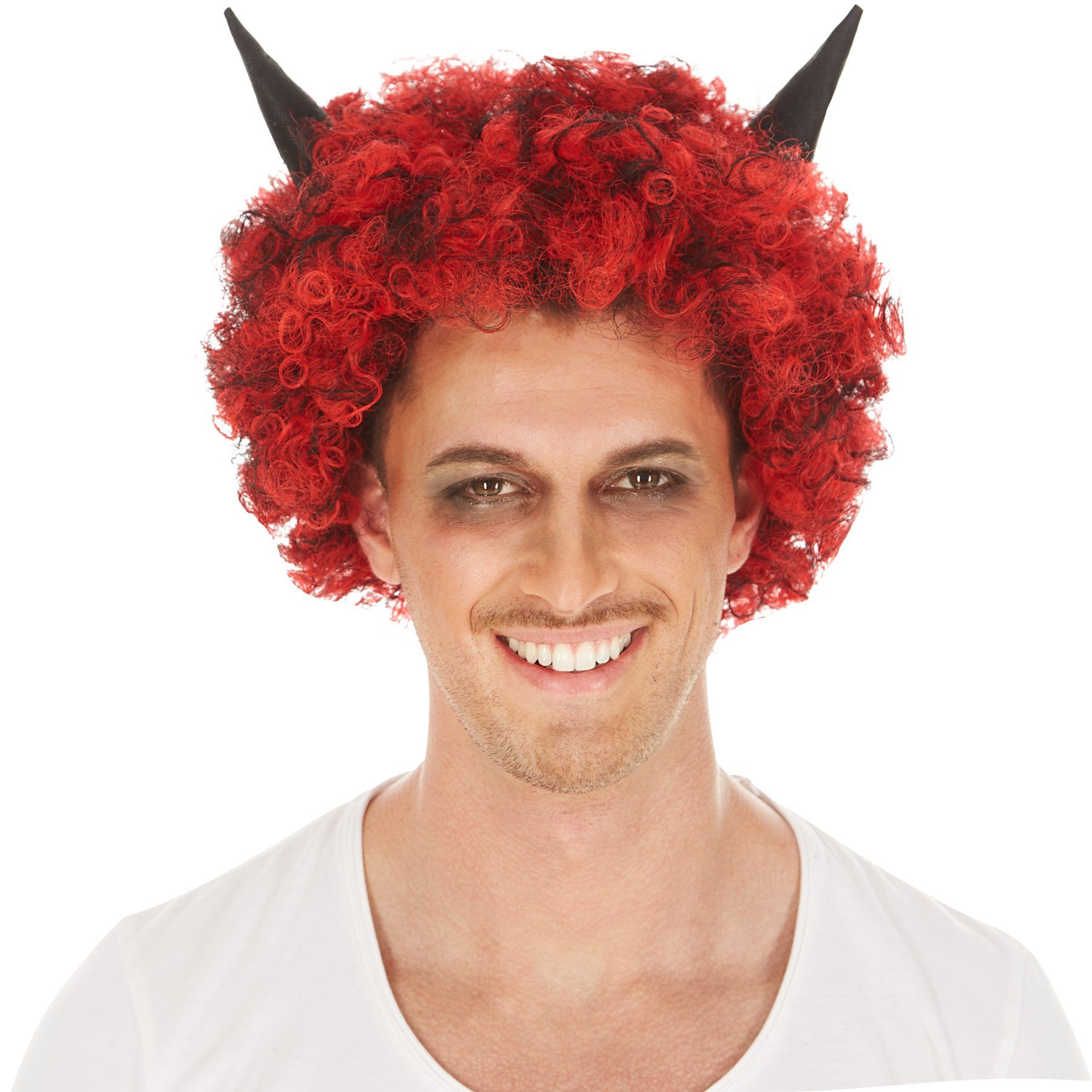 dressforfun Kostüm-Perücke Perücke Teufel Kurzhaar