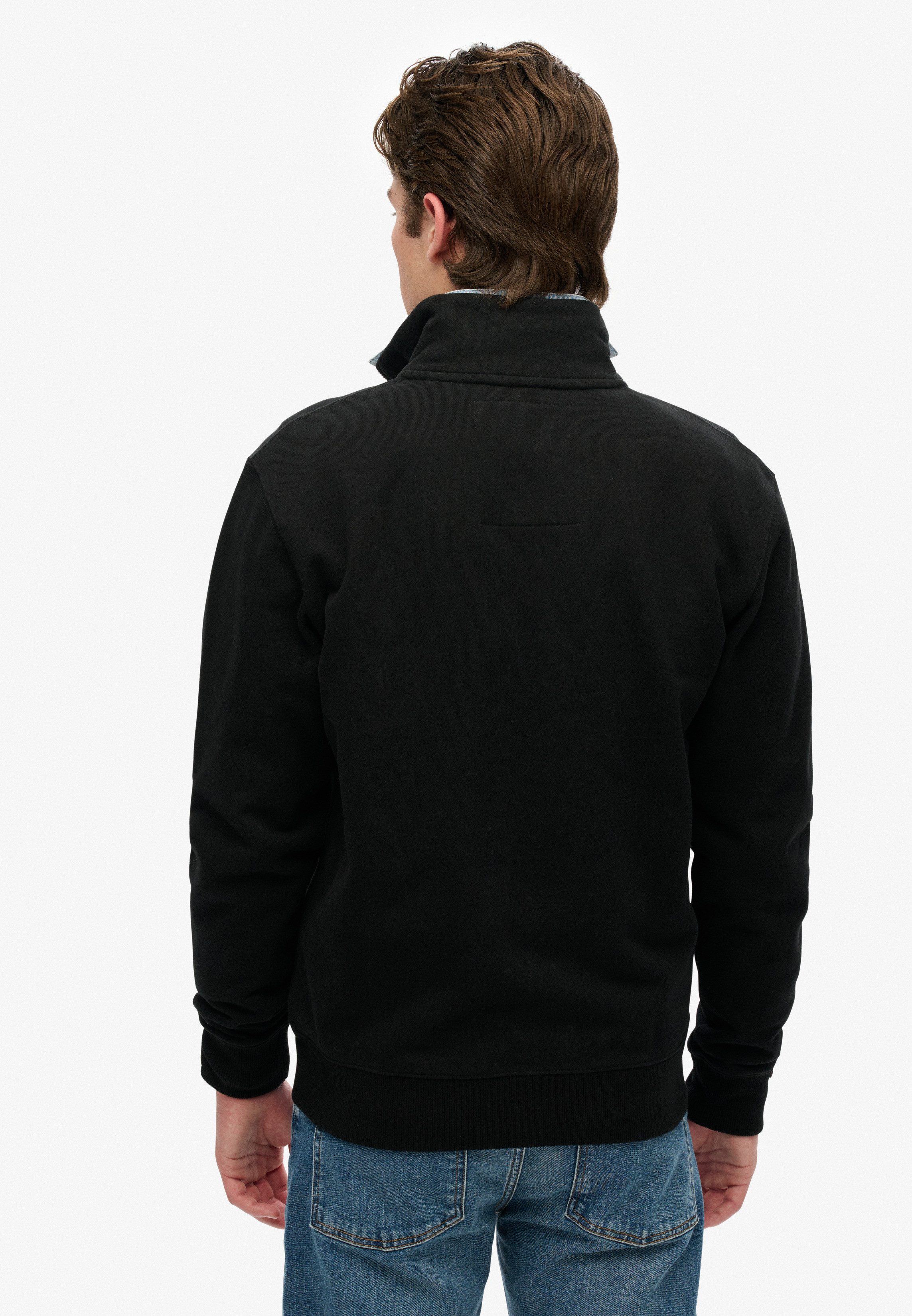 Superdry Sweatshirt ESSENTIAL LOGO TRACK TOP günstig online kaufen