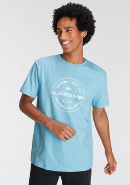 Quiksilver T-Shirt Herren Doppelpack mit Logodruck (Packung, 2-tlg)