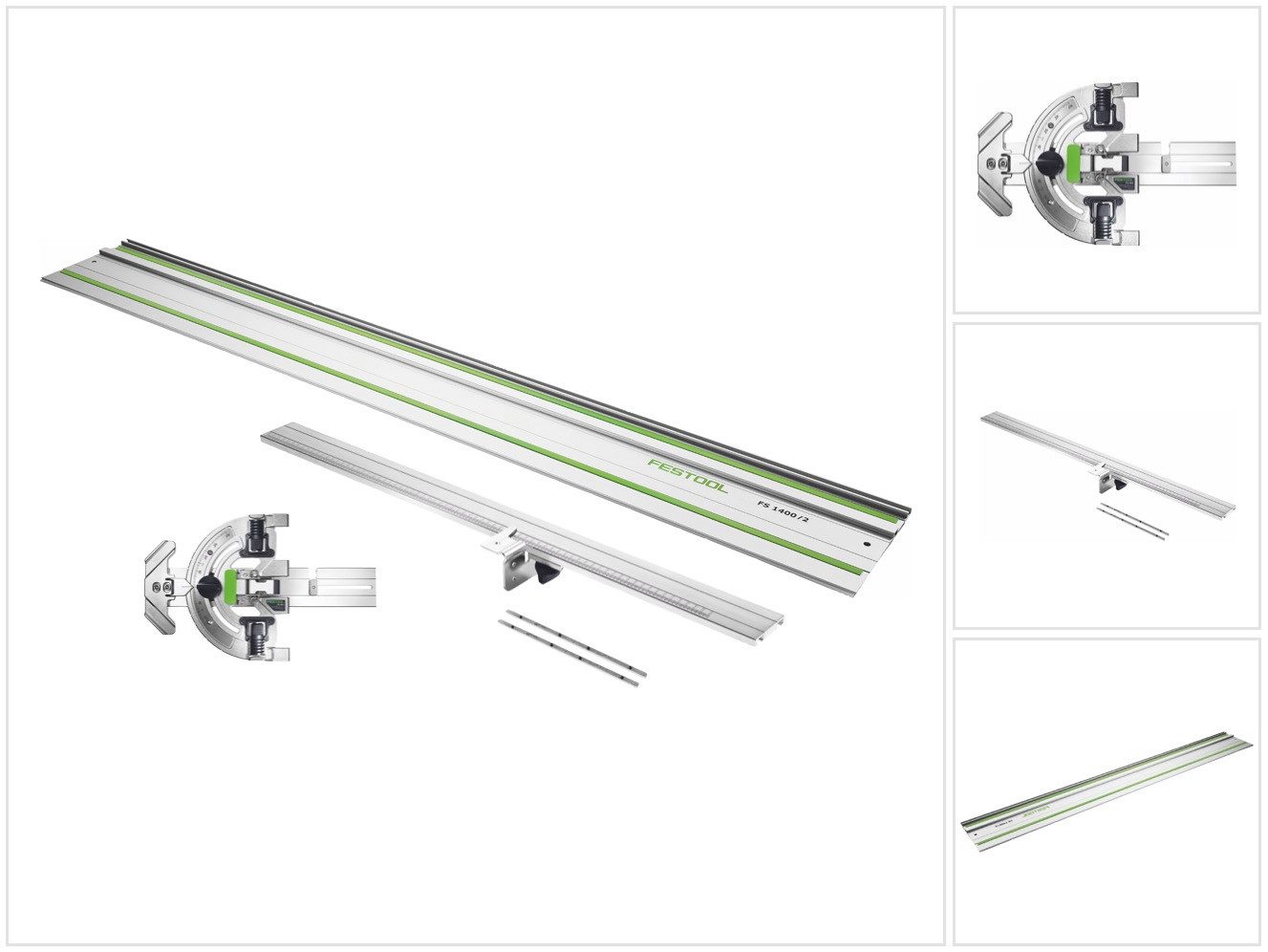 FESTOOL Elektrohobel FS-WA Winkelanschlag für Führungsschiene FS/2 60º Schnitt + FS 1080/2