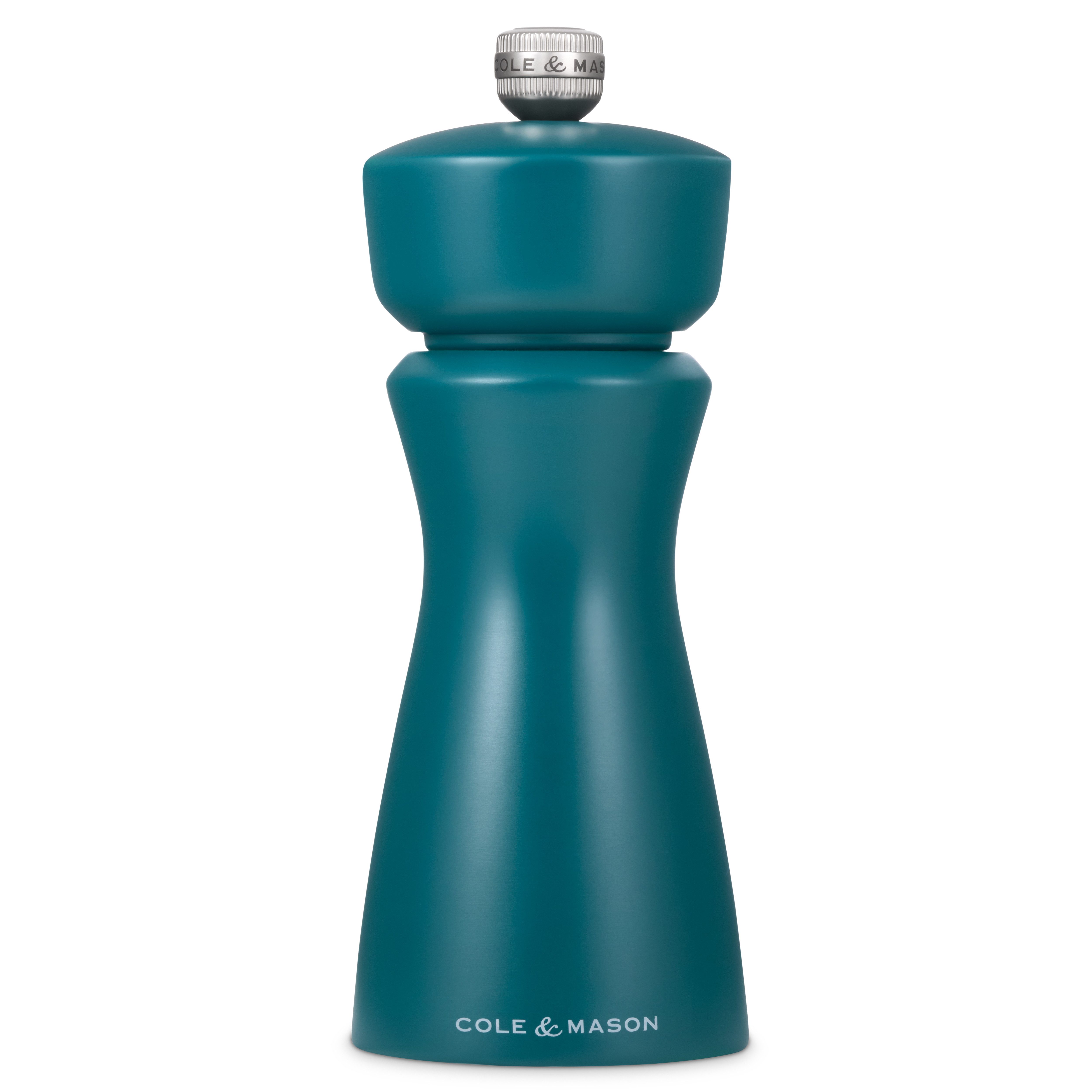 Cole & Mason Salz-/Pfeffermühle Kenton manuell, (1 Stück), farbenfrohe Designs, langlebiges Keramikmahlwerk