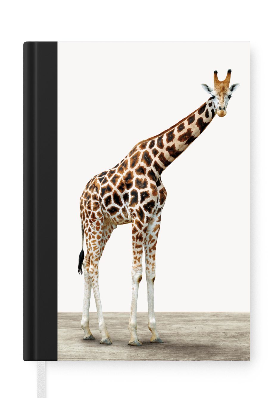 Tiere Notizbuch Notizheft, Merkzettel, - Junge MuchoWow 98 - Journal, - Giraffe Seiten, A5, - Tagebuch, Hintergrund - Mädchen, Kinder Haushaltsbuch Weißer