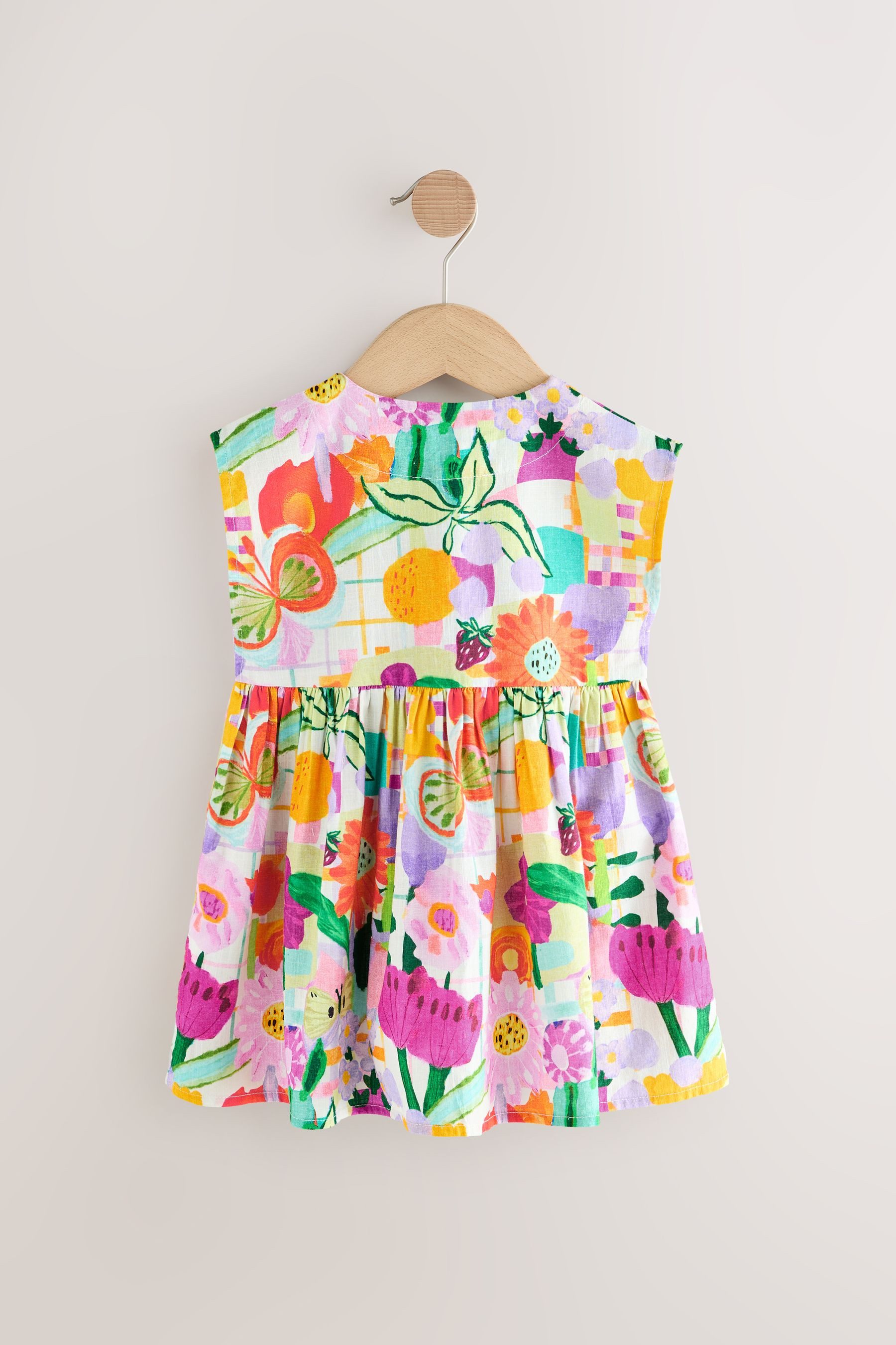 Next Sommerkleid Geknöpftes Kleid aus 100 % günstig online kaufen