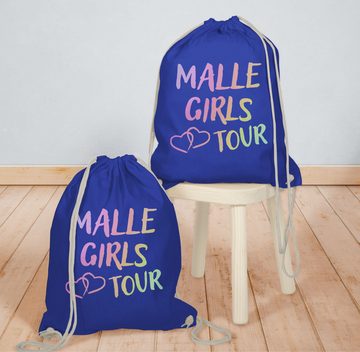 Shirtracer Turnbeutel Malle Girls Tour Mallorca Tour Mädels Malle Party Mädchen Urlaub, Sommerurlaub Tasche