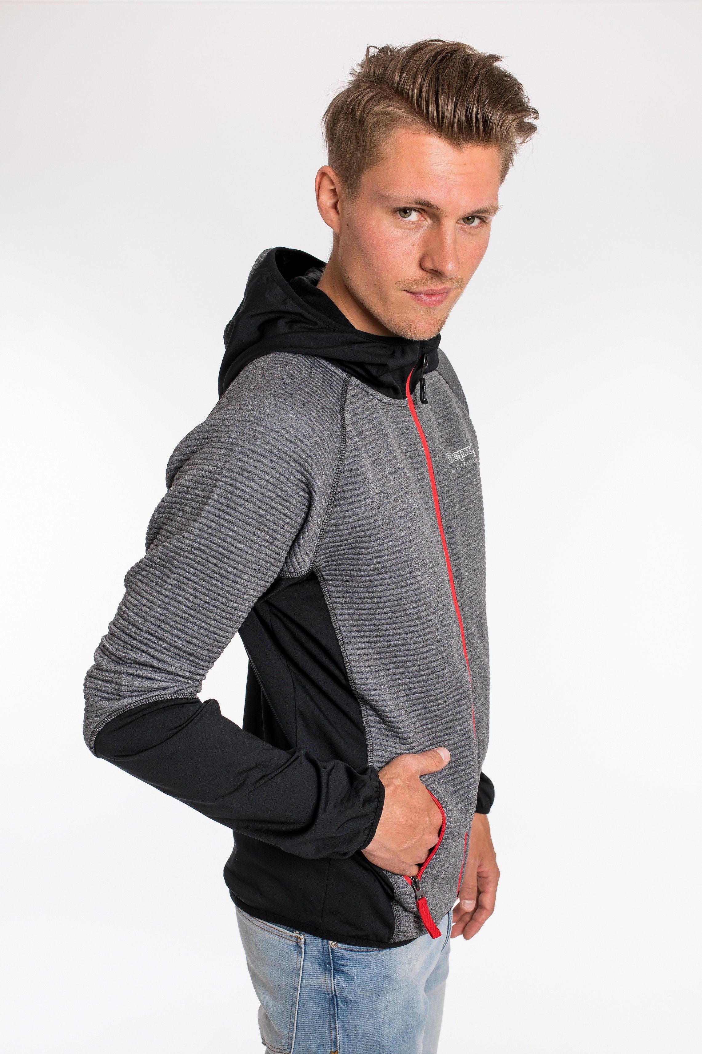 DEPROC Active Strickfleecejacke ELM NEW CS günstig online kaufen
